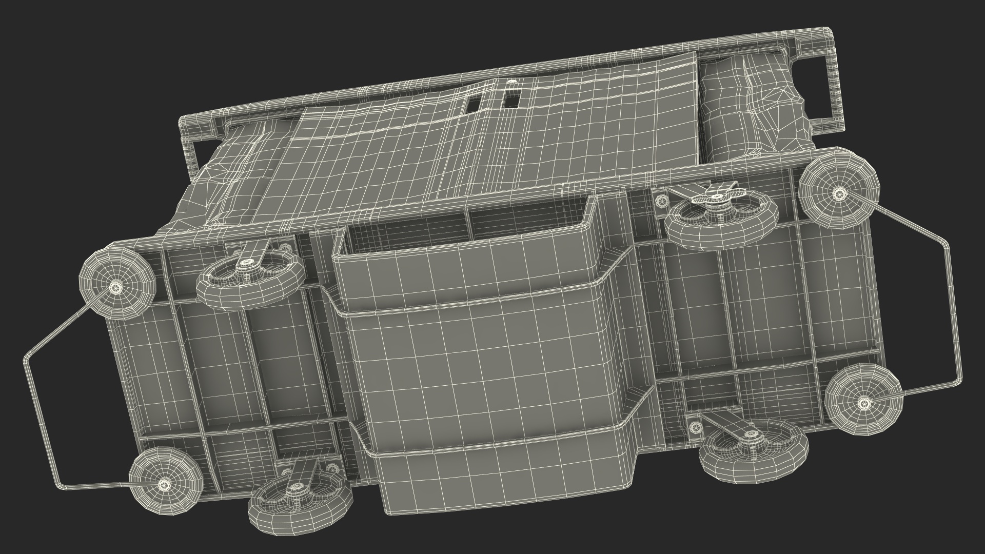 Housekeeping Cart 3D