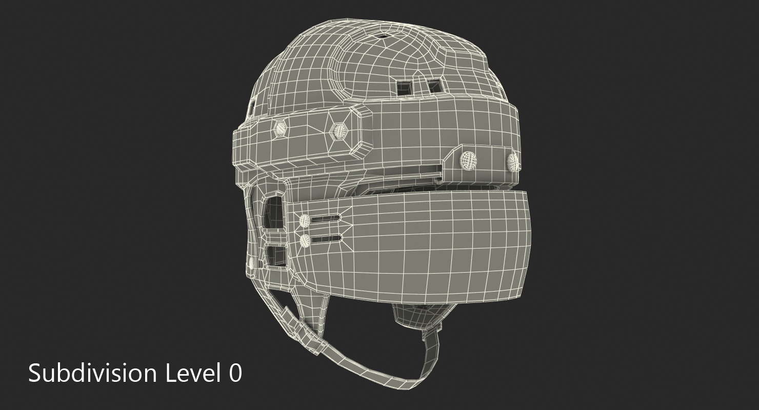 Hockey Helmet Cooper Sk2000 3D