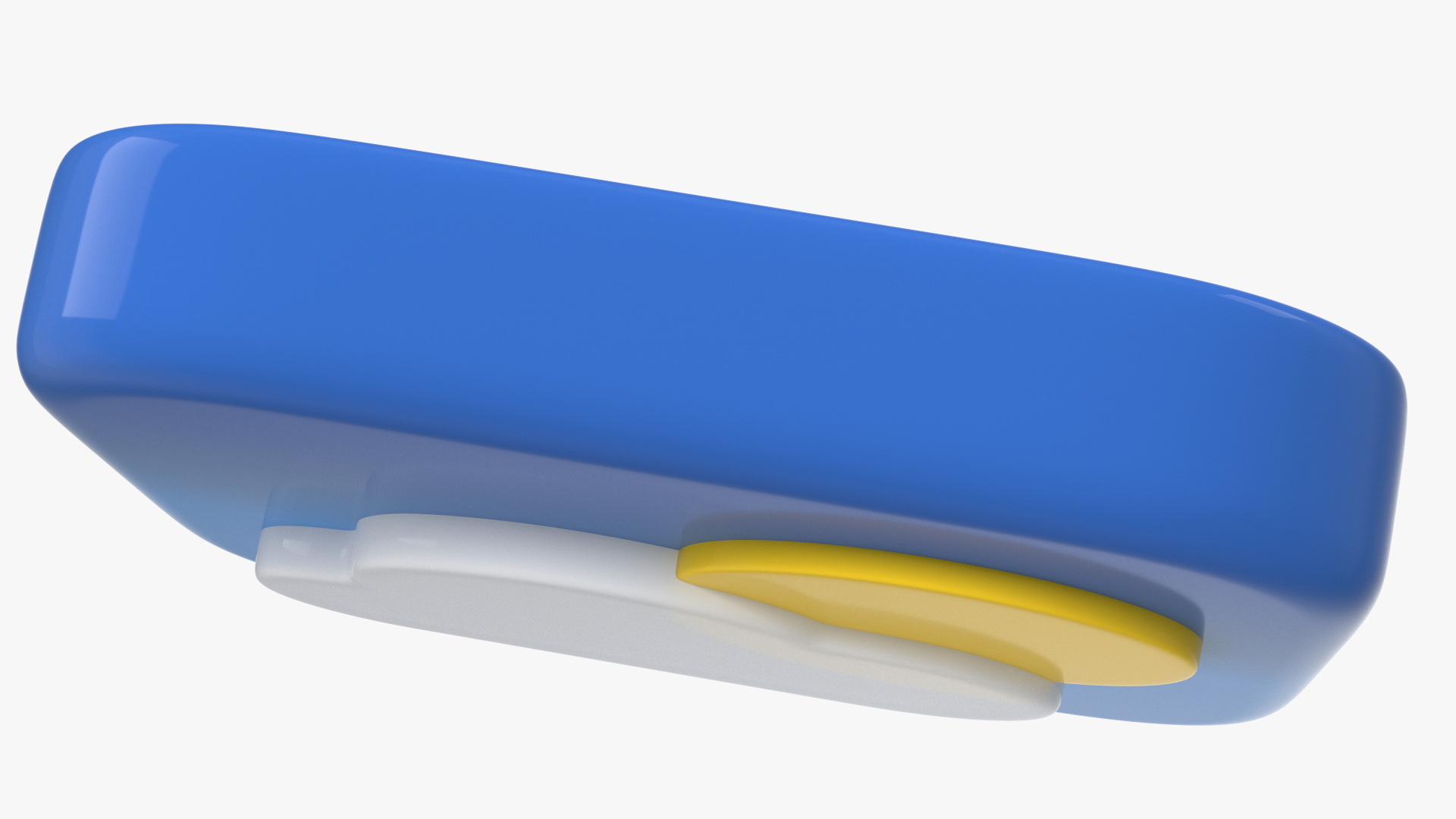 3D iPhone iOS Weather Icon model