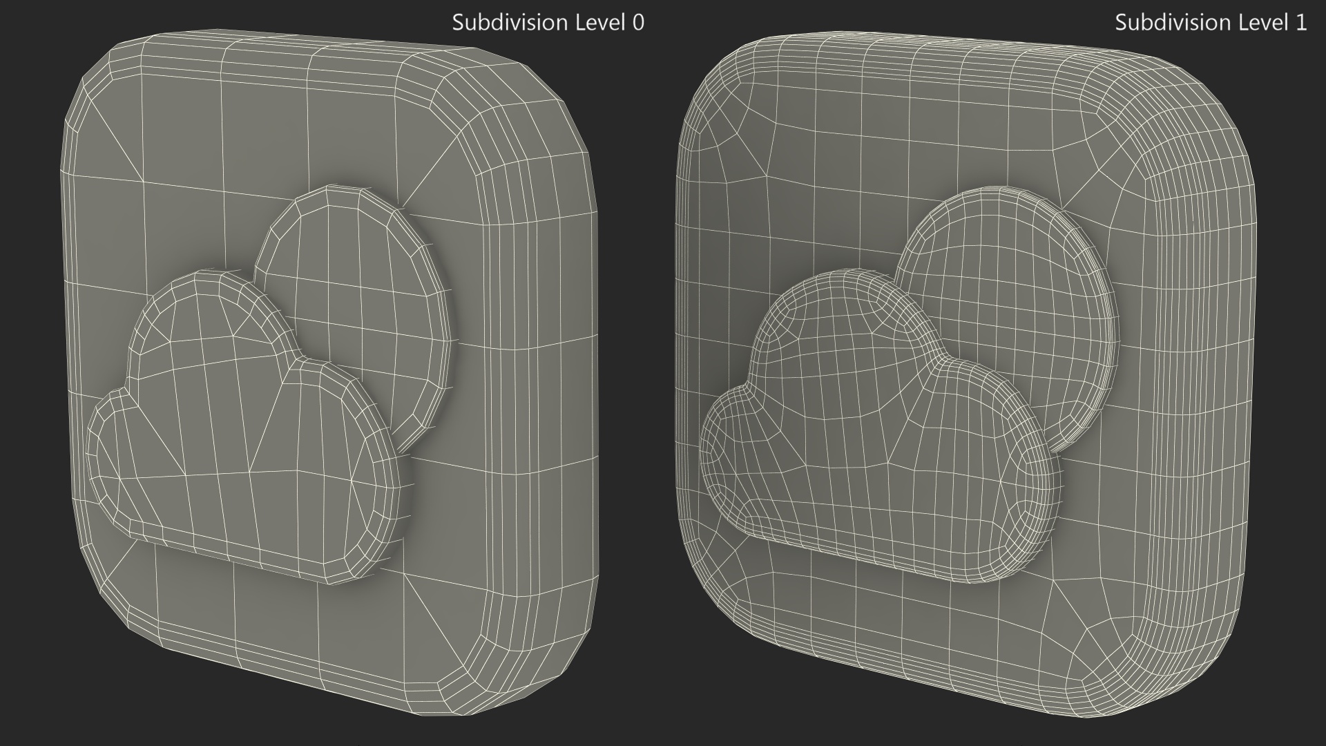 3D iPhone iOS Weather Icon model