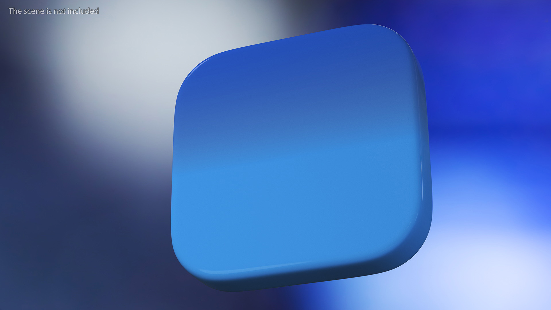 3D iPhone iOS Weather Icon model