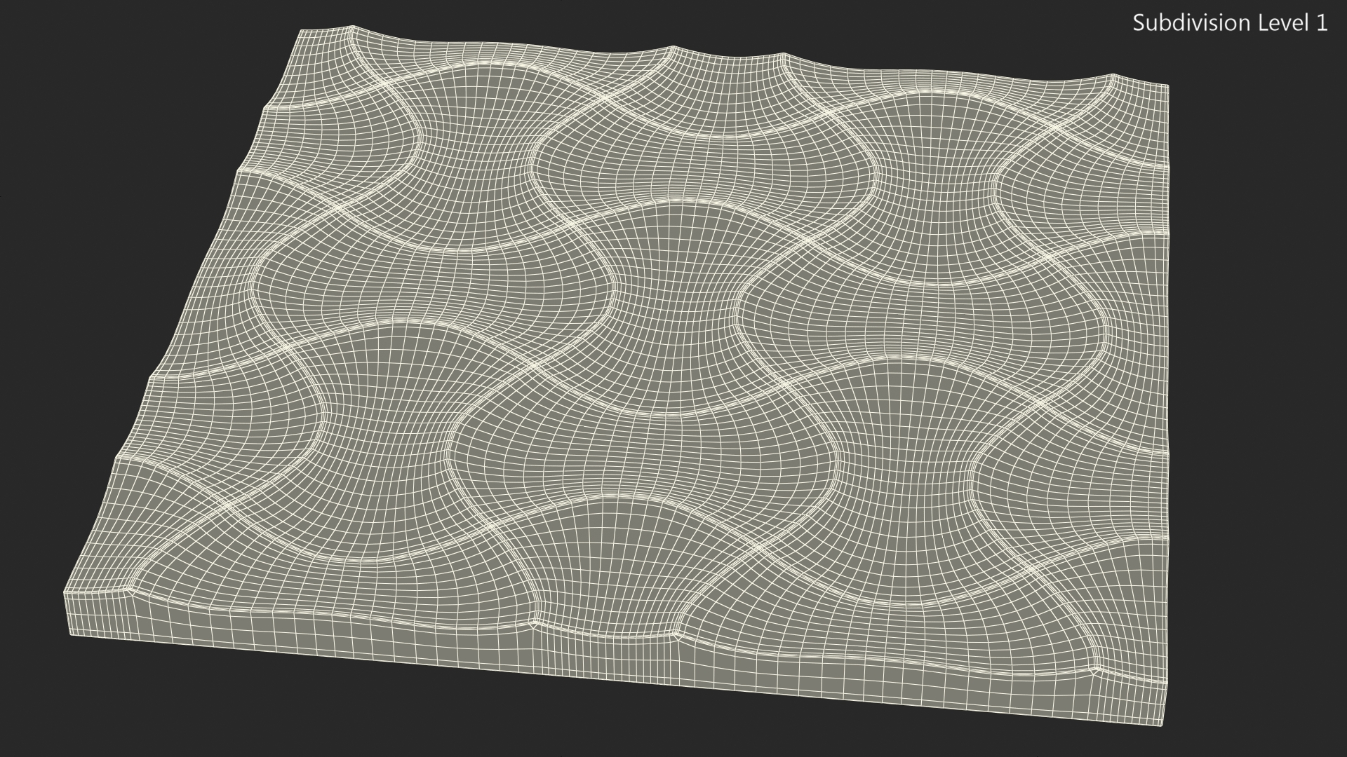 3D 3D Wall Panel Wave Ceramic