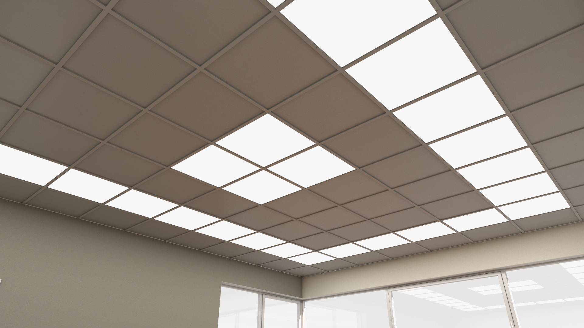 Meeting Room with Furniture 3D