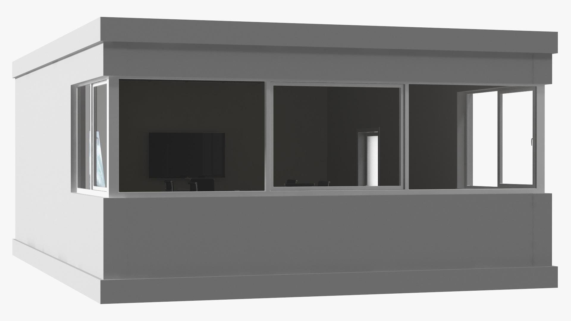 Meeting Room with Furniture 3D
