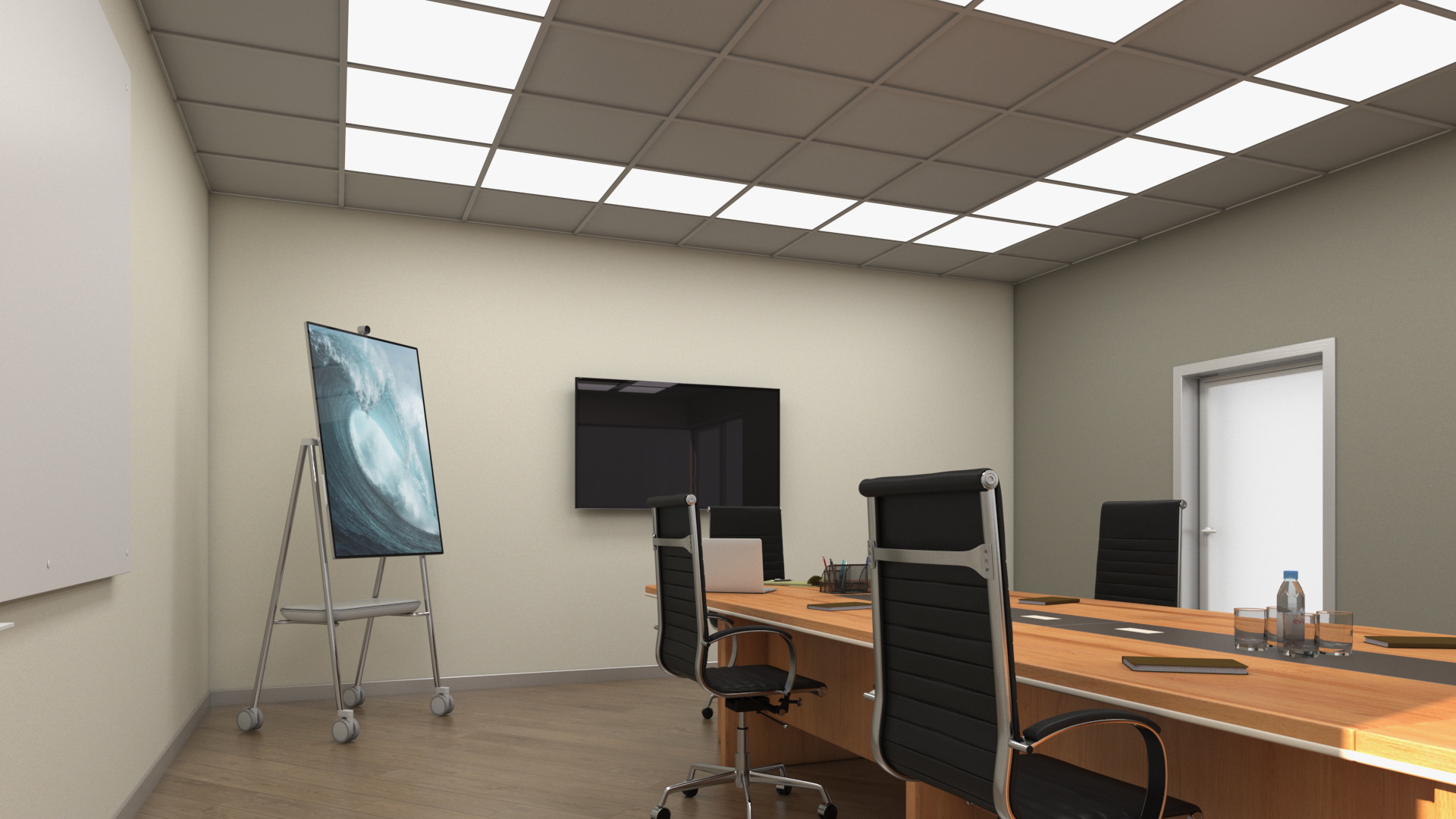 Meeting Room with Furniture 3D