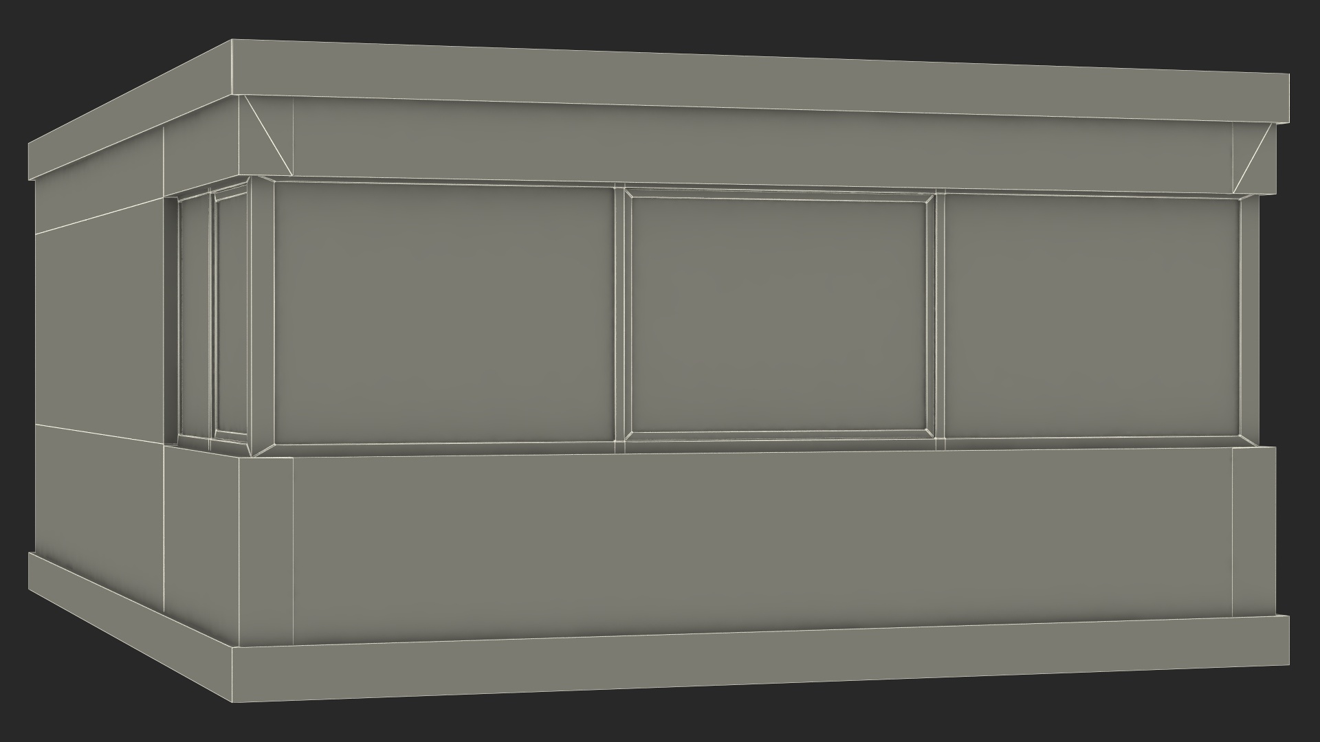 Meeting Room with Furniture 3D