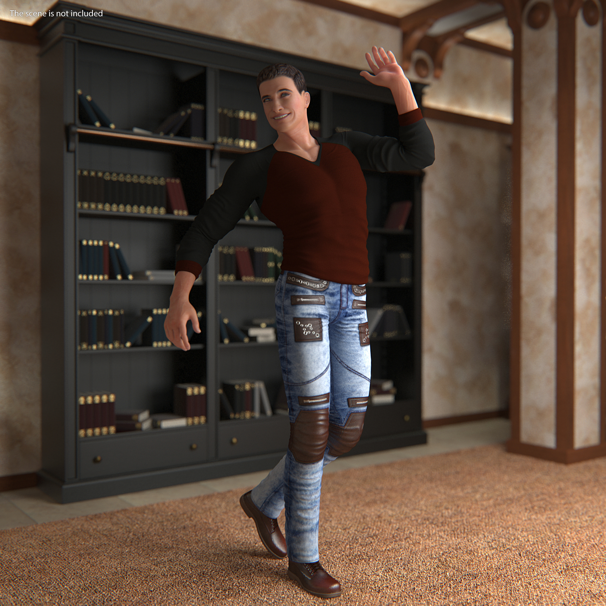 Man in Streetwear 3D