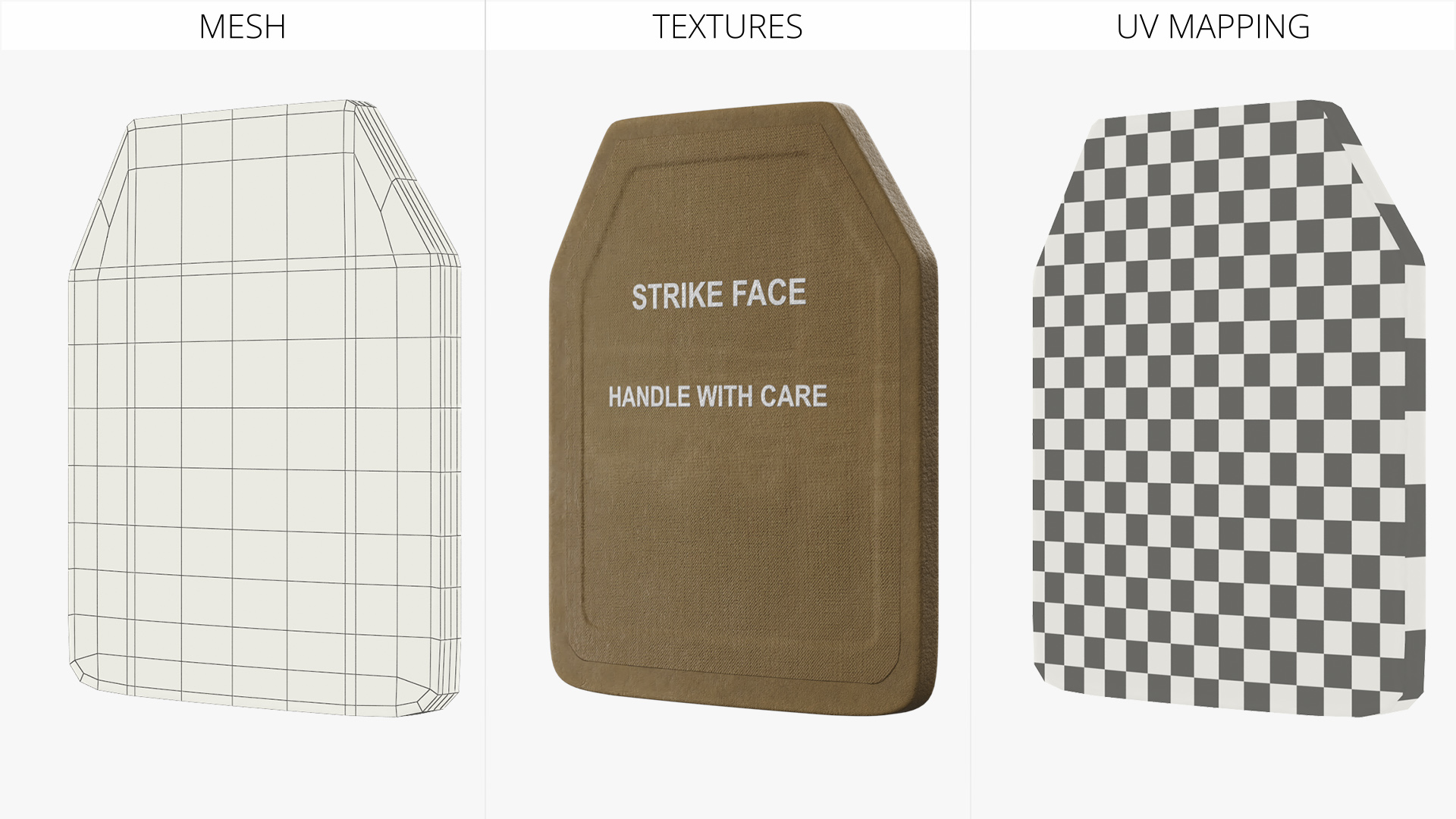 Ballistic Armor Plate Tan, view 6