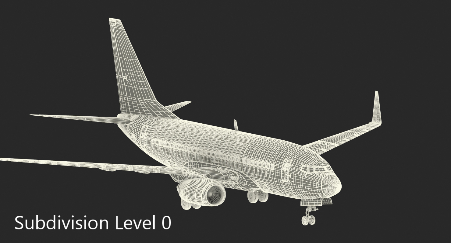 3D Boeing 737 600 Southwest Airlines model