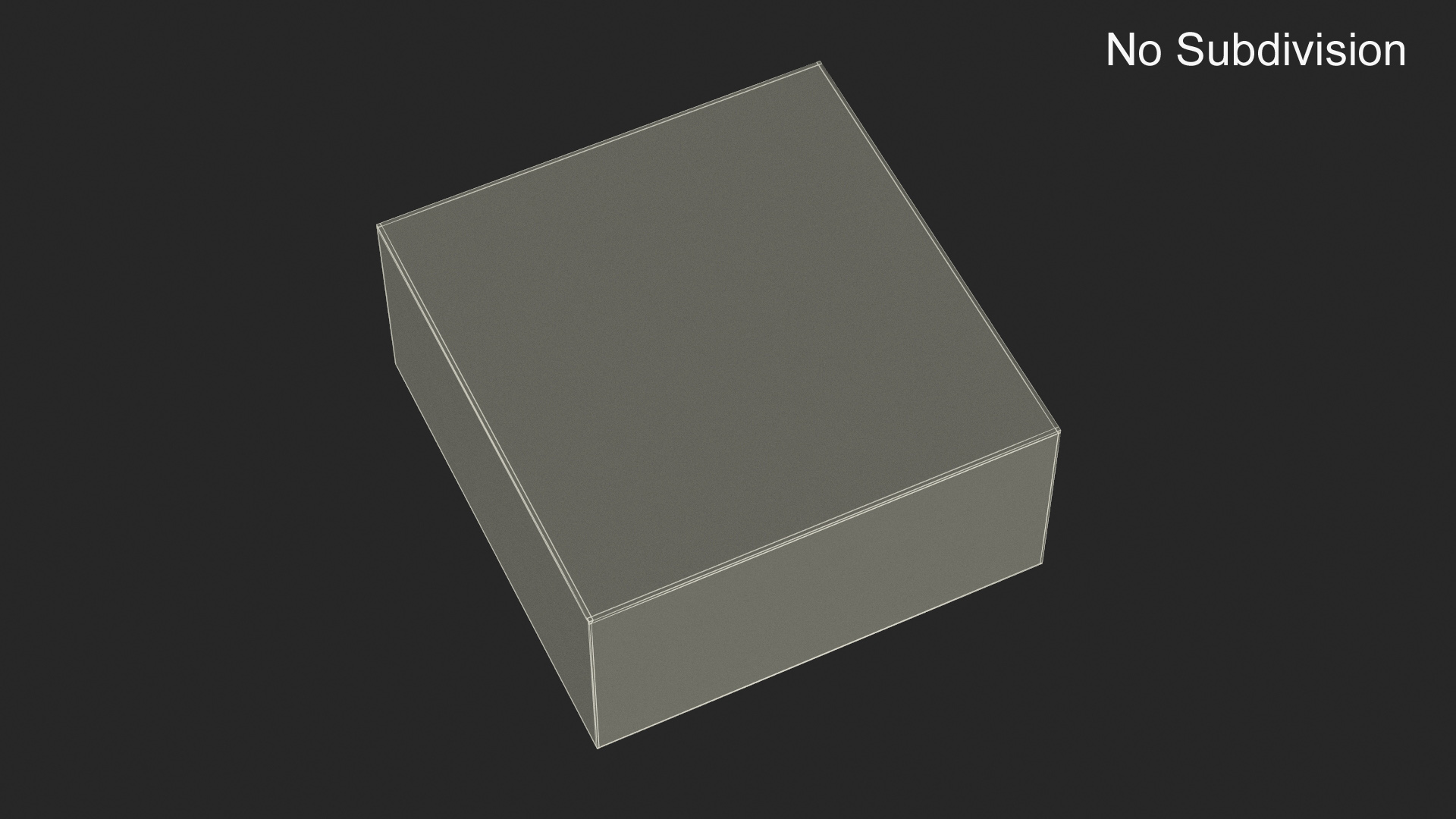 3D Apple Mac Mini Packaging Box model