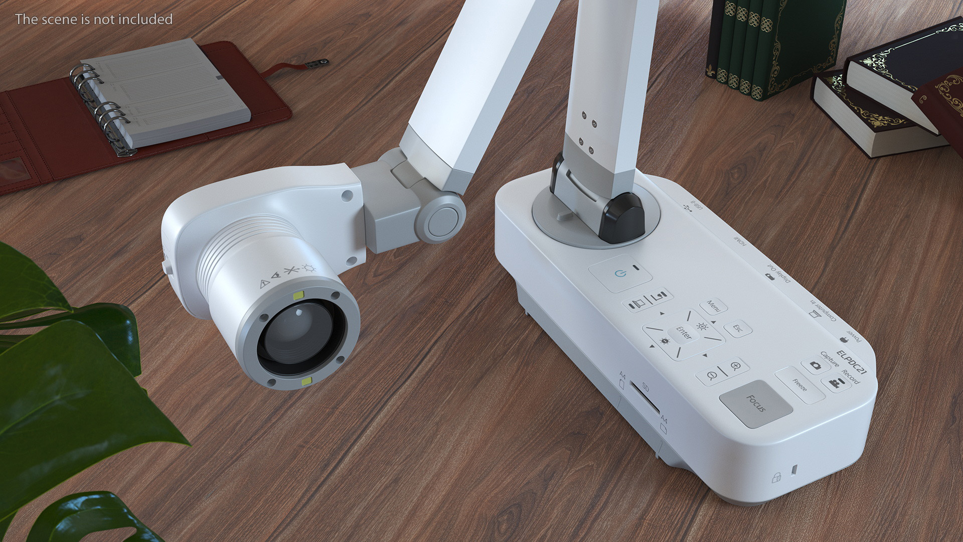 3D Document Camera Epson ELPDC21 Rigged