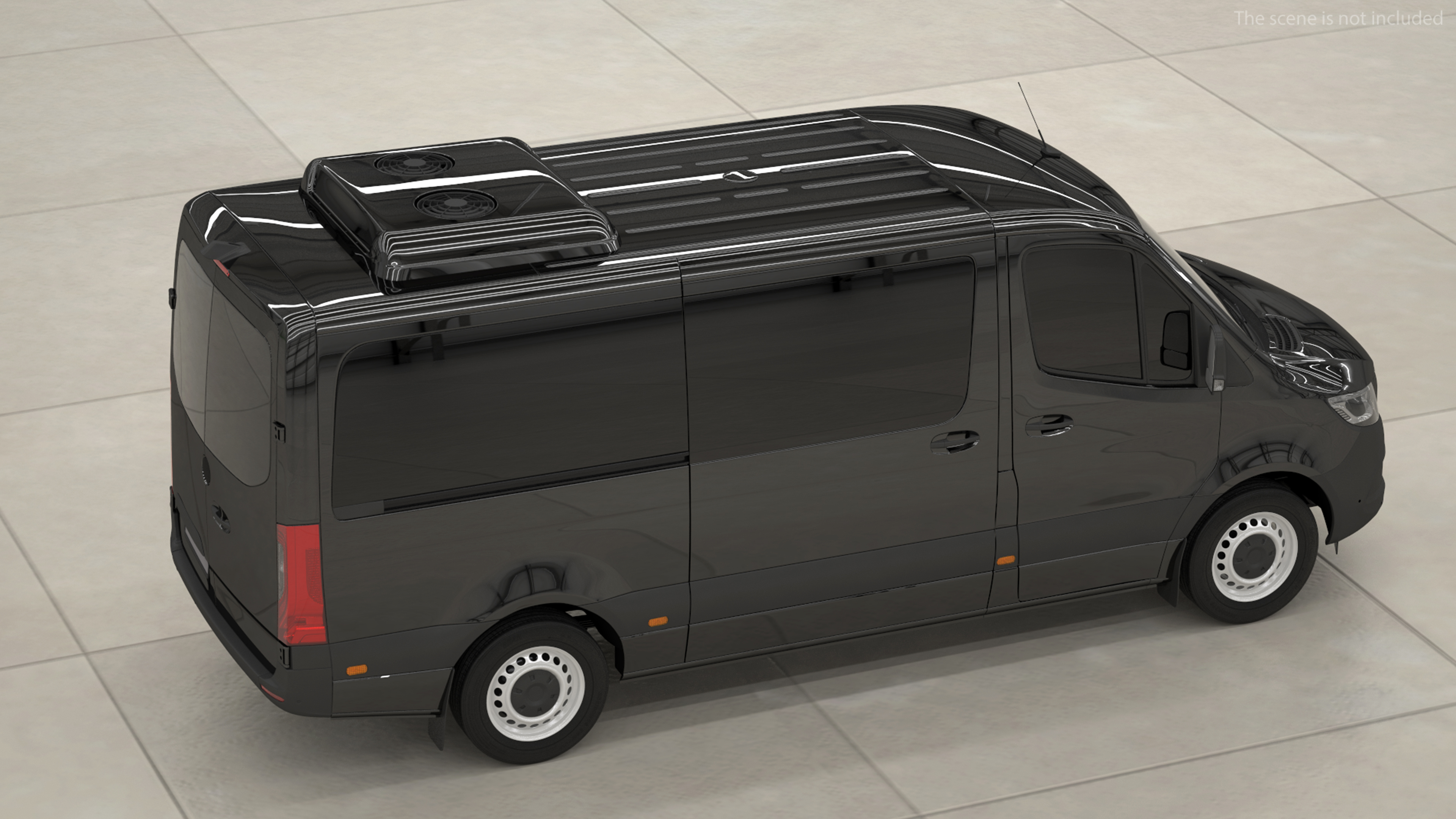 Executive Van Exterior Only 3D