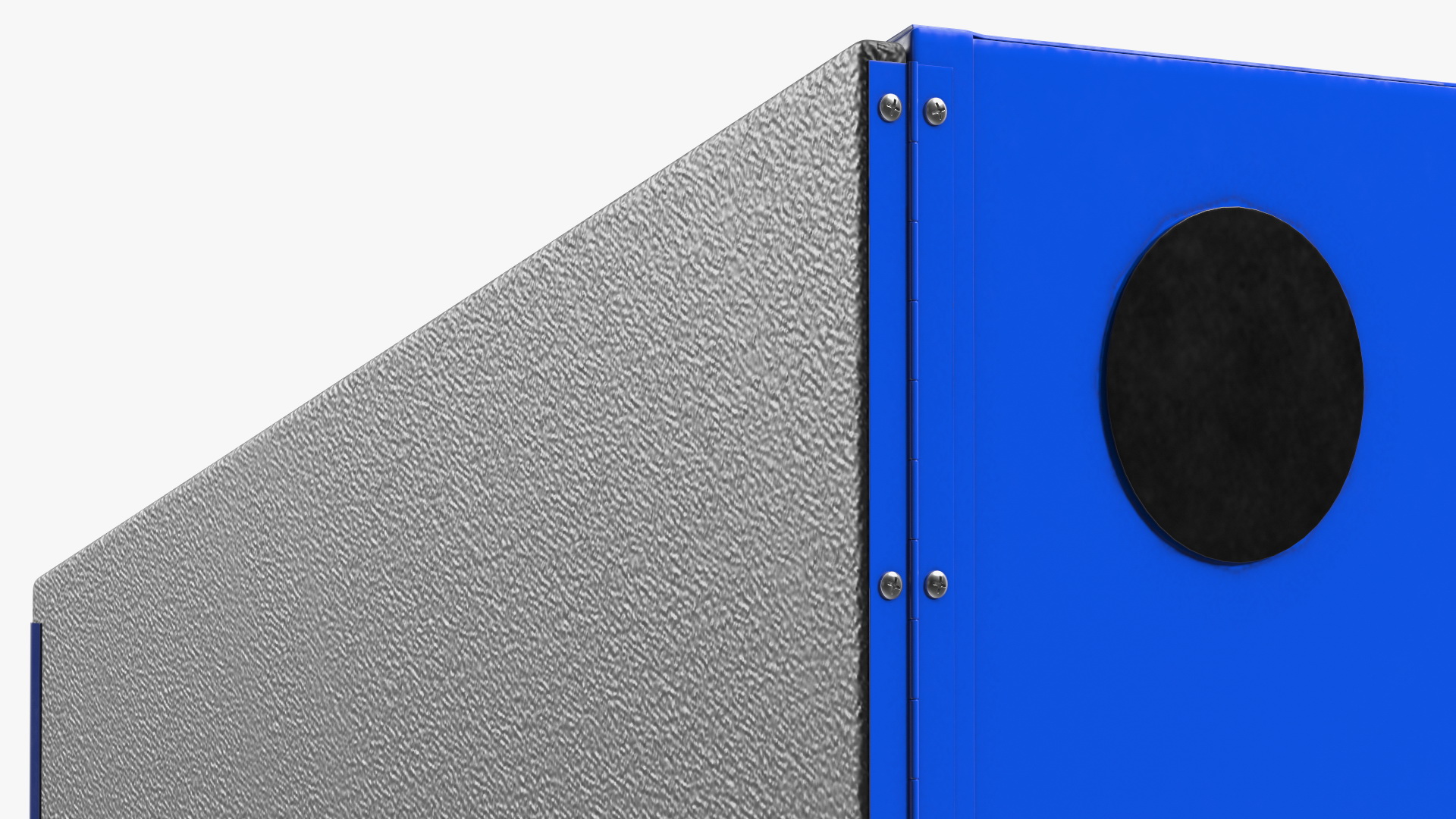 Sandblast Cabinet Blue 3D