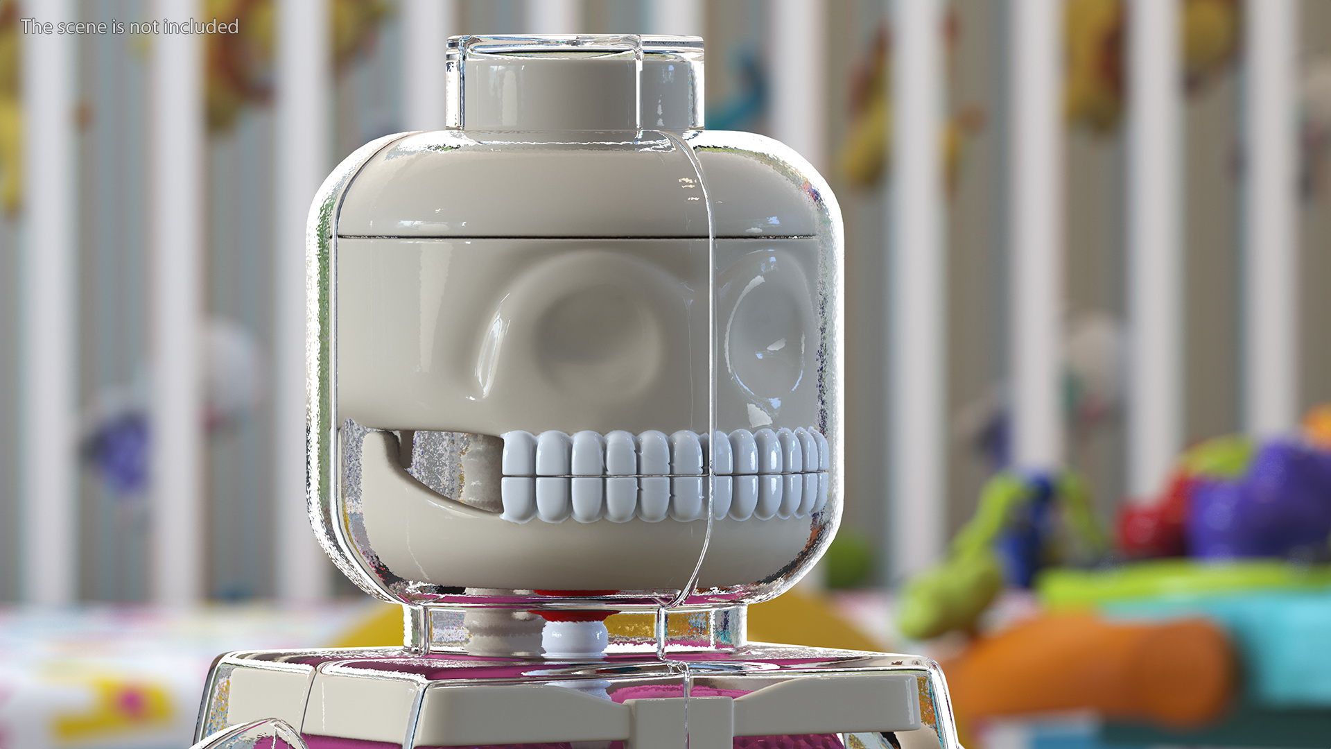3D model Anatomical LEGO Man Glass