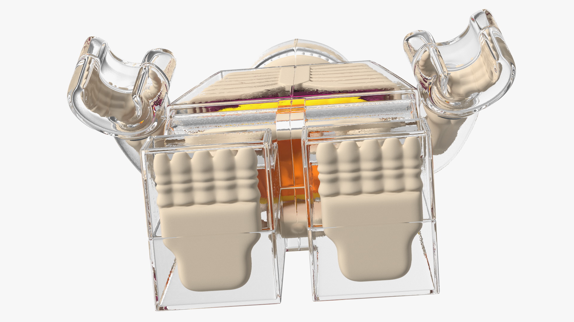 3D model Anatomical LEGO Man Glass