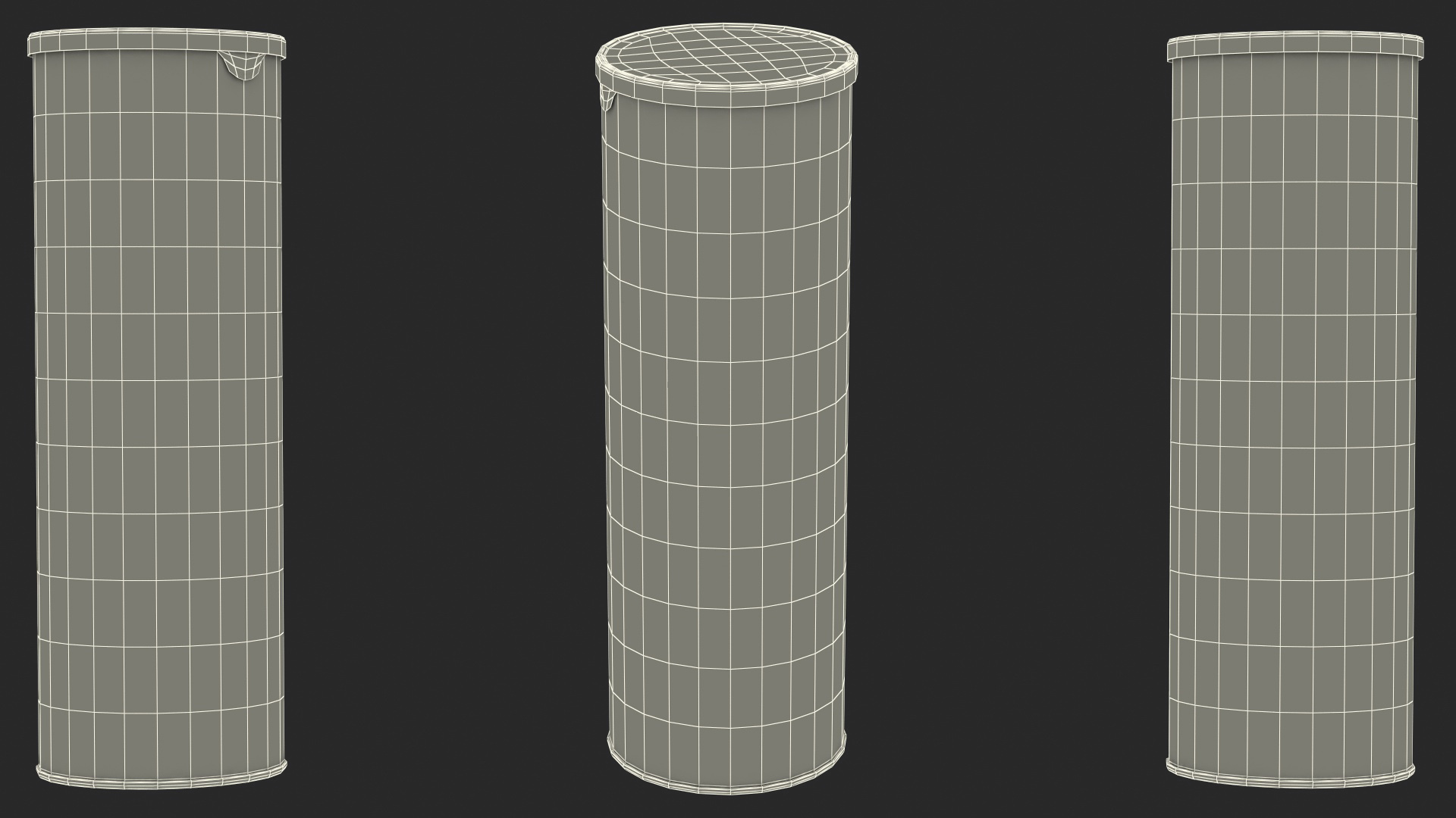 Pringles Original Potato Chips Can 3D model