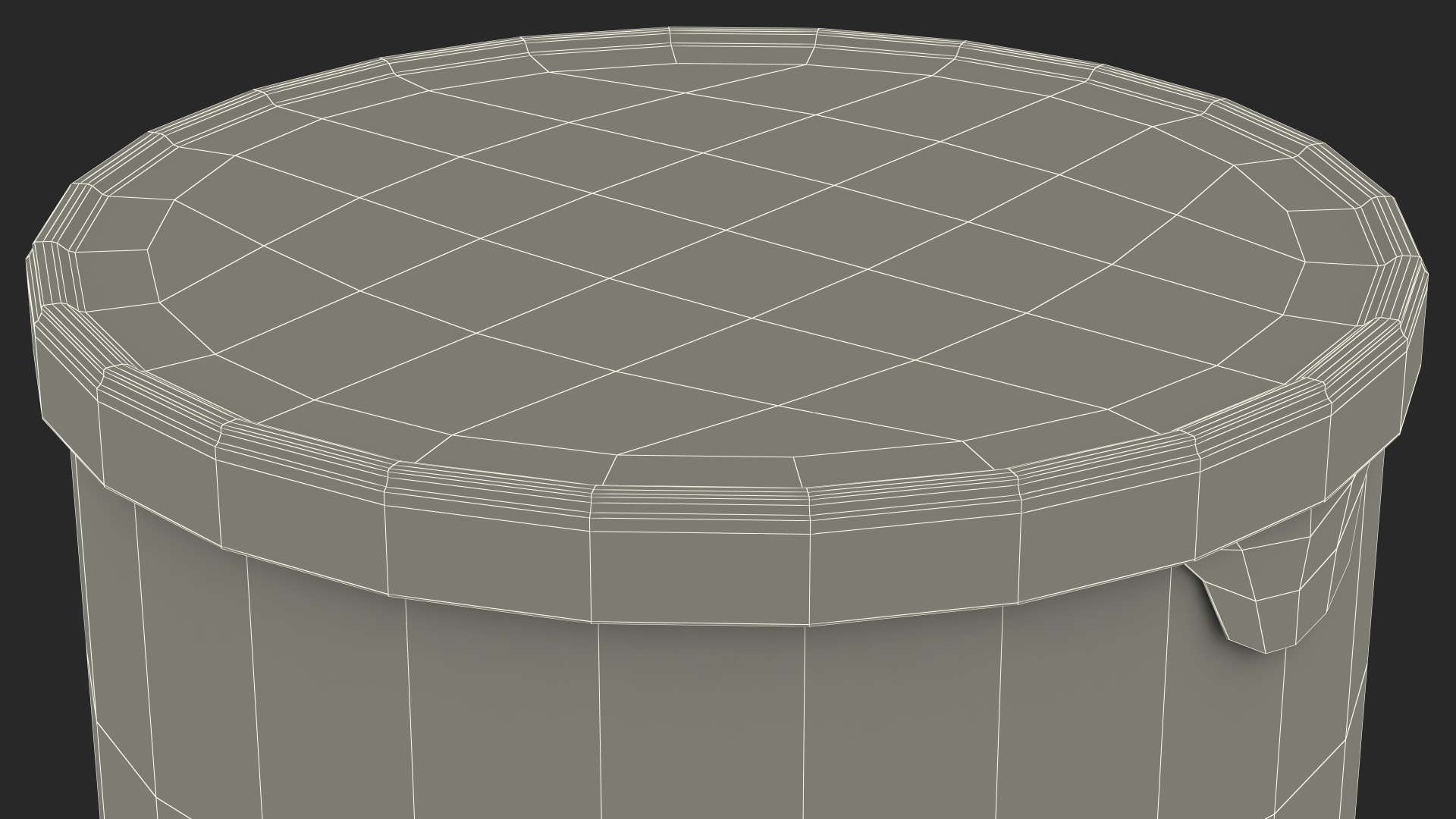 Pringles Original Potato Chips Can 3D model