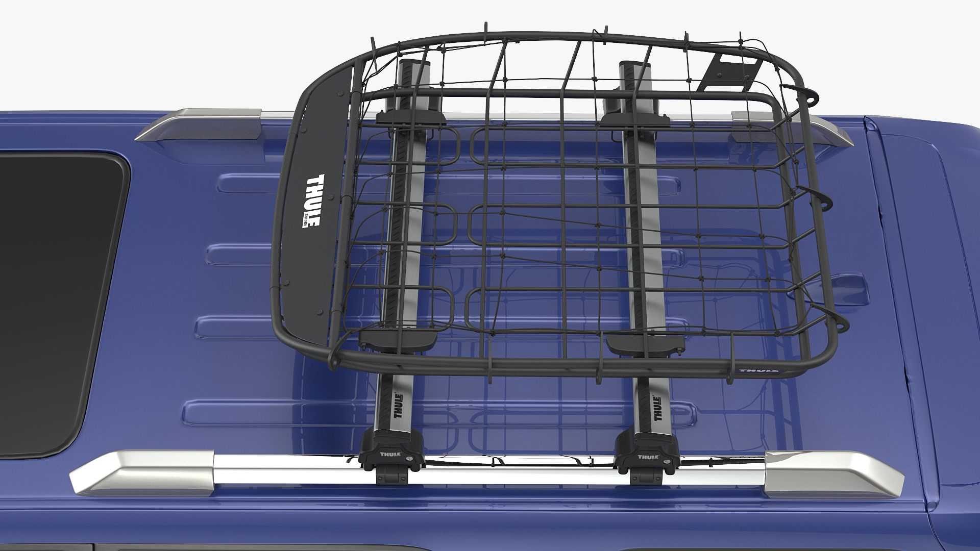 Toyota 4Runner with Thule Canyon XT Roof Basket 3D