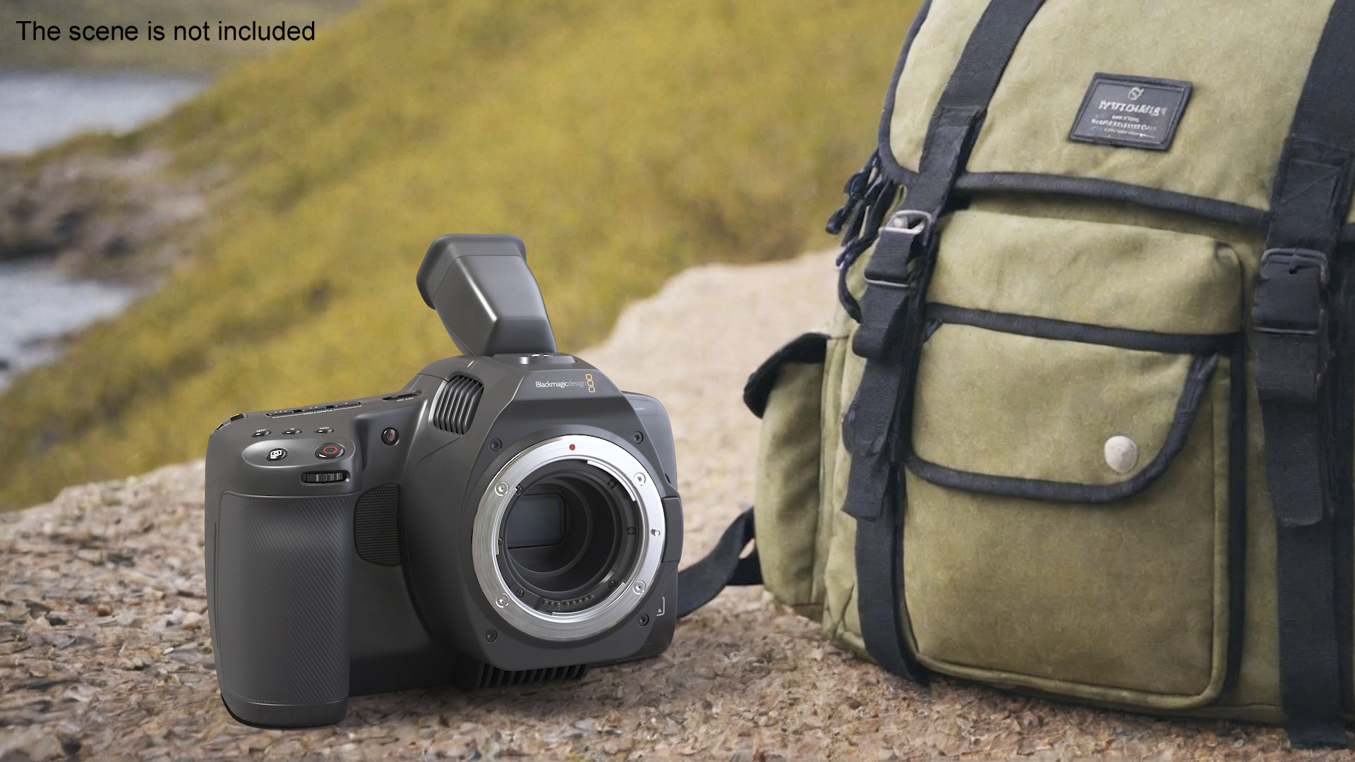 3D Cinema Camera Blackmagic Design 6K Pro model