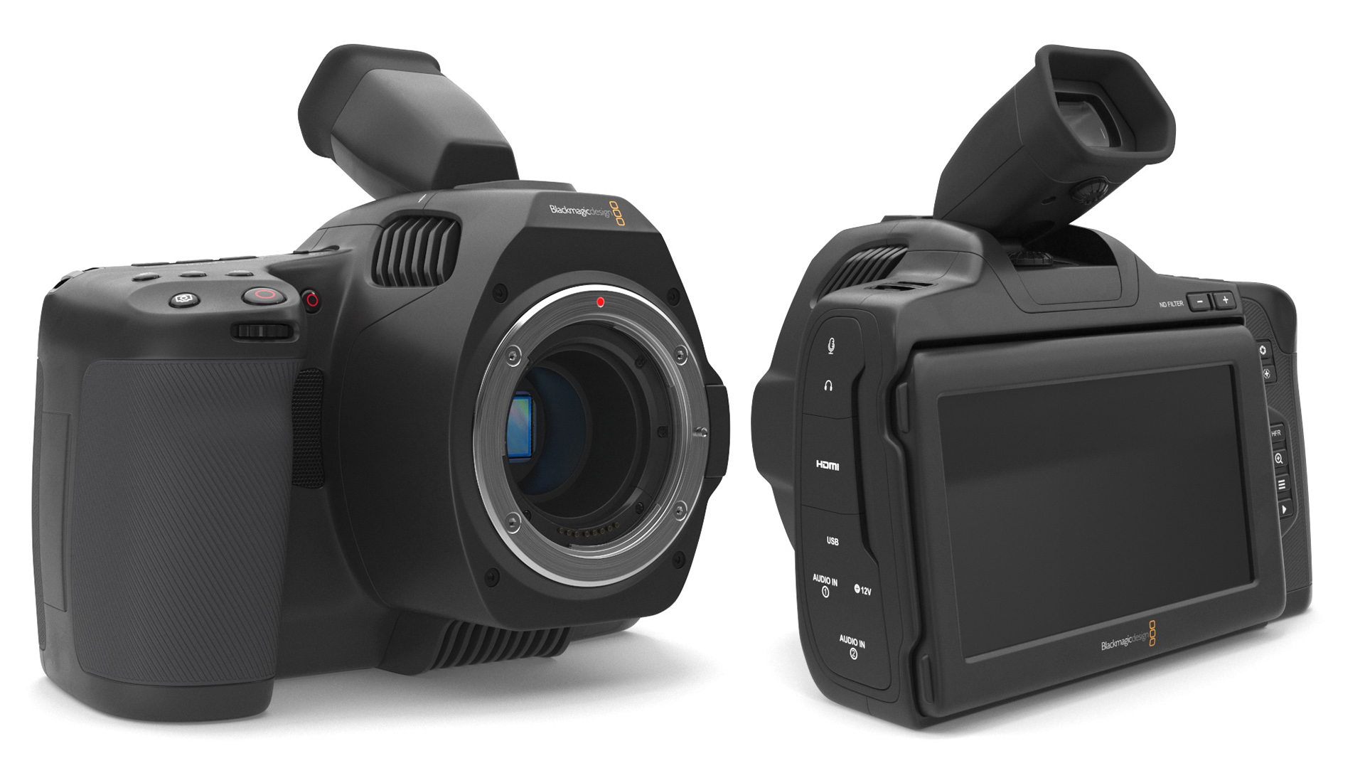 3D Cinema Camera Blackmagic Design 6K Pro model