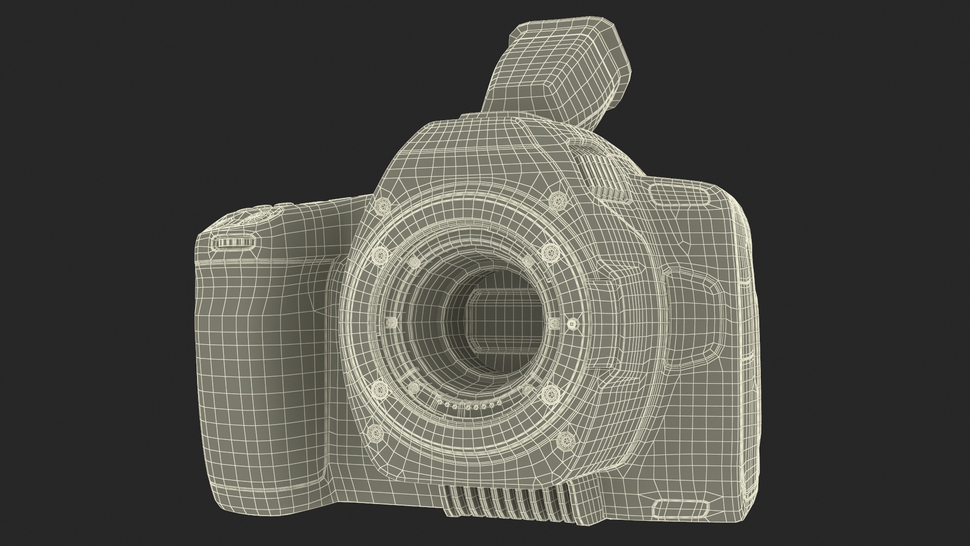3D Cinema Camera Blackmagic Design 6K Pro model