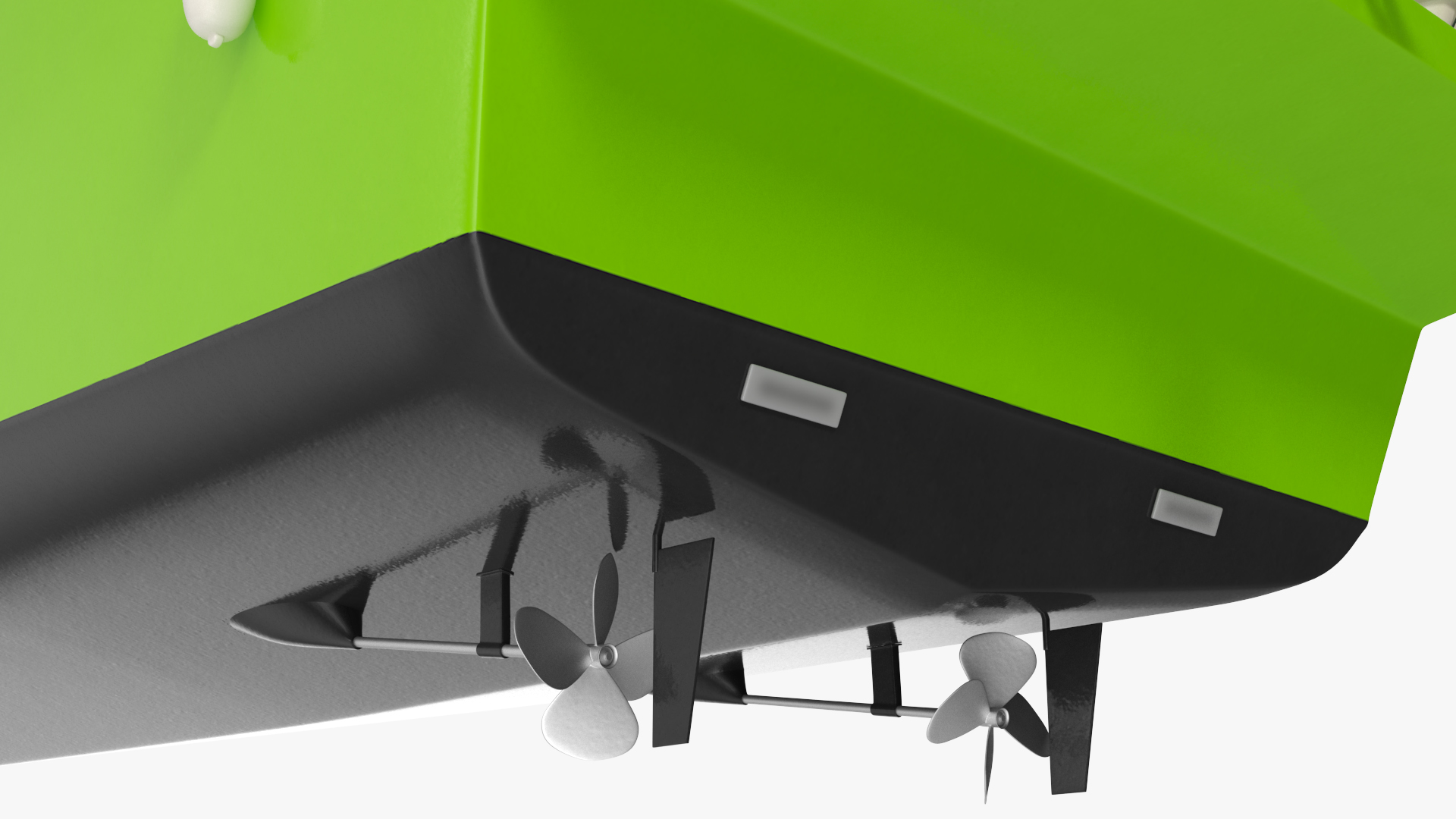 3D model Excursion Boat Green