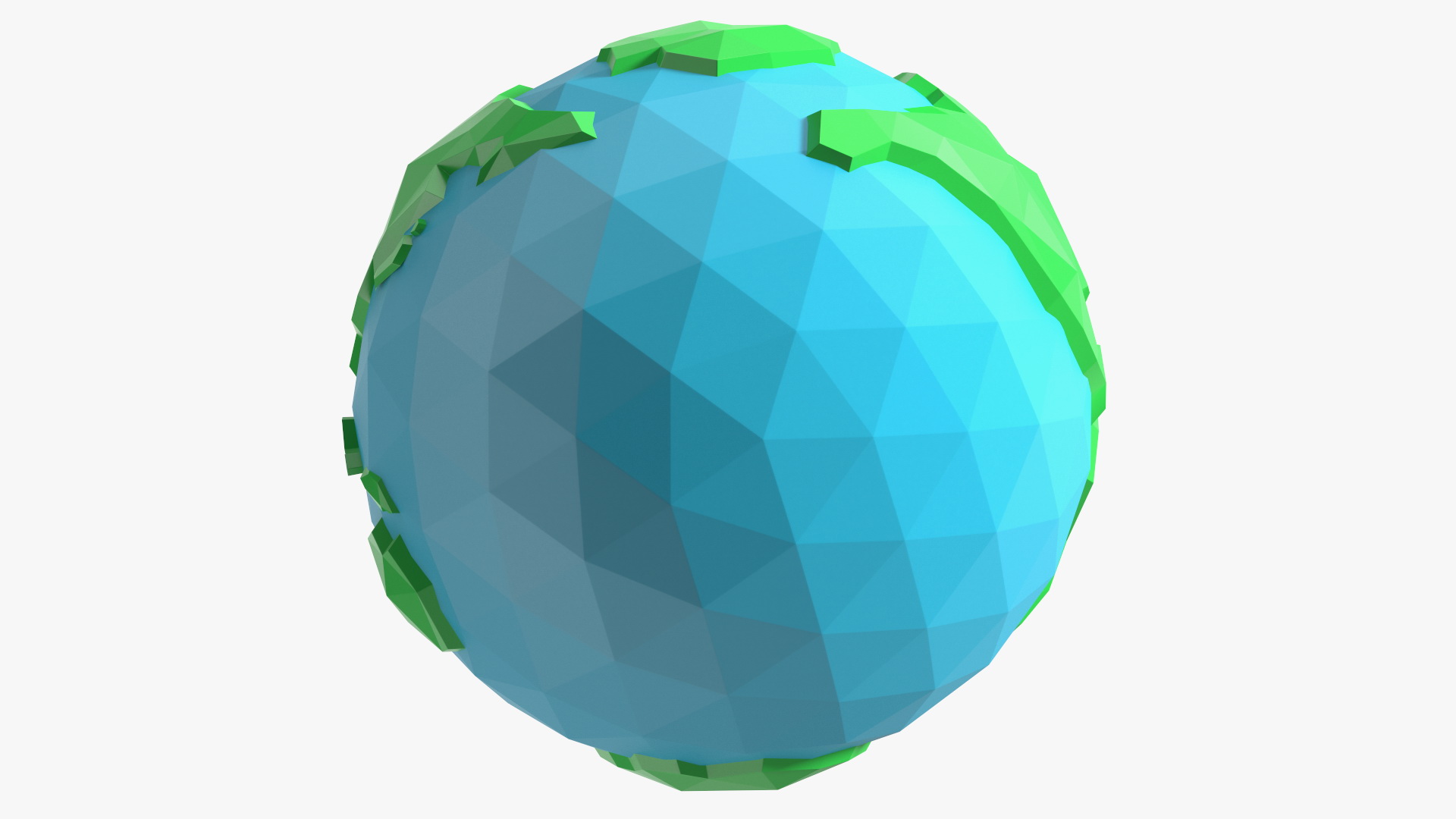Cartoon Stylized Earth 3D