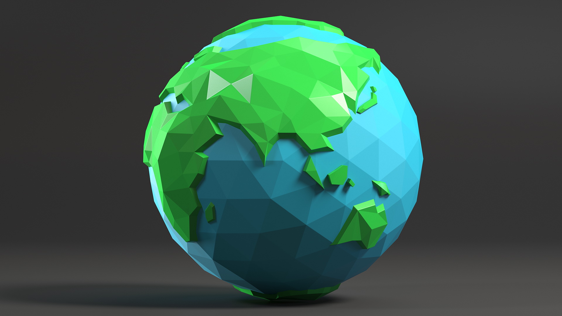 Cartoon Stylized Earth 3D