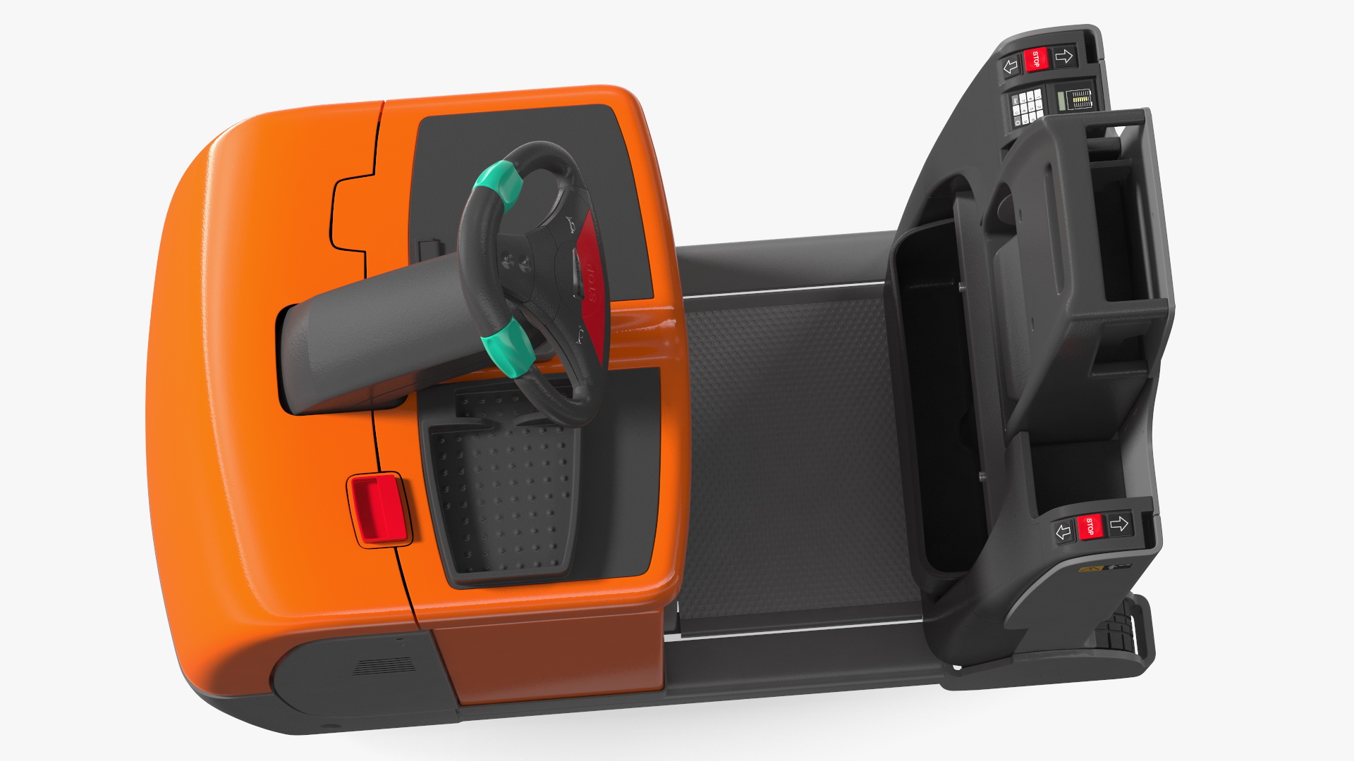 Industrial Tow Tractor 3D