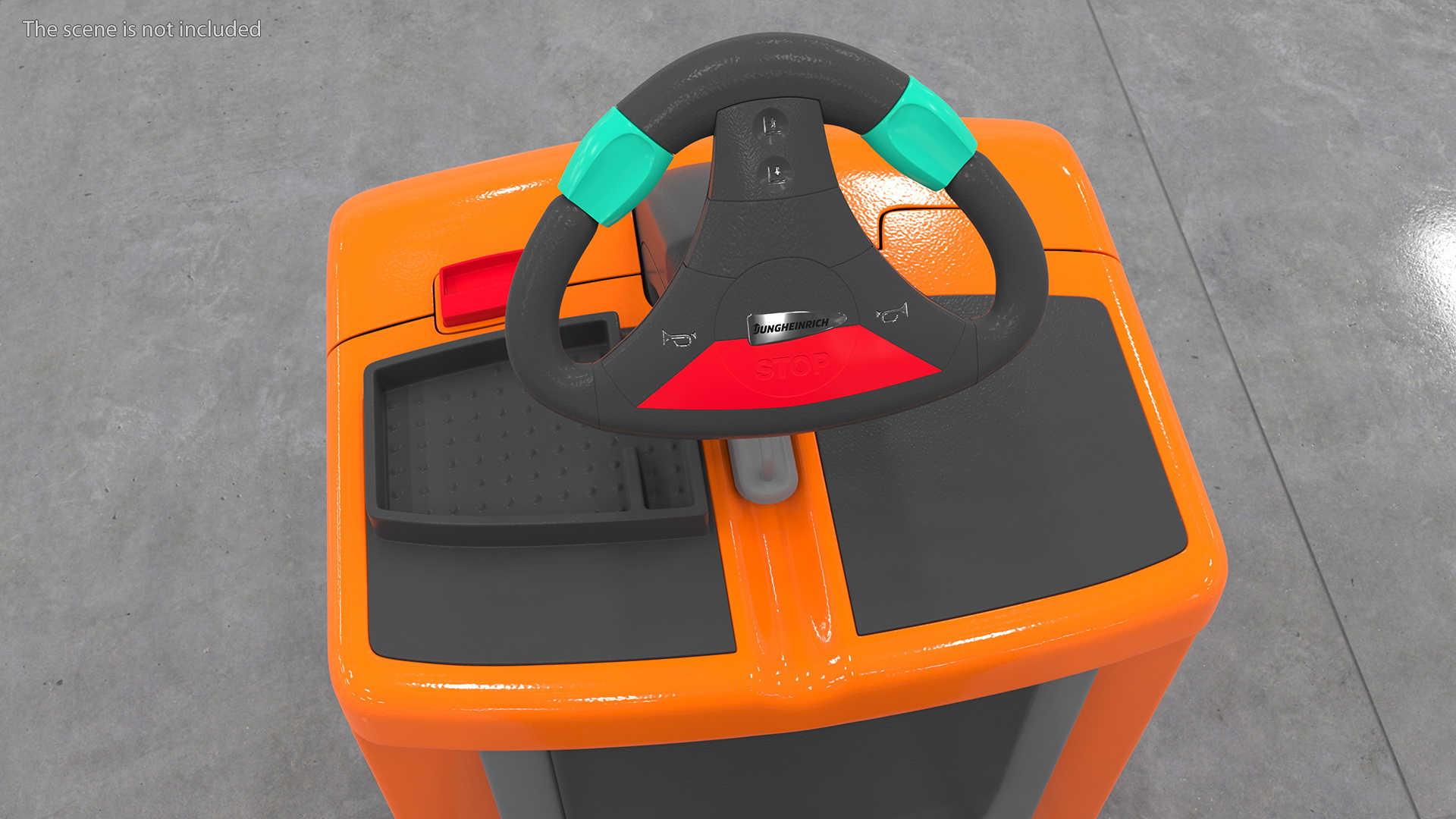 Industrial Tow Tractor 3D