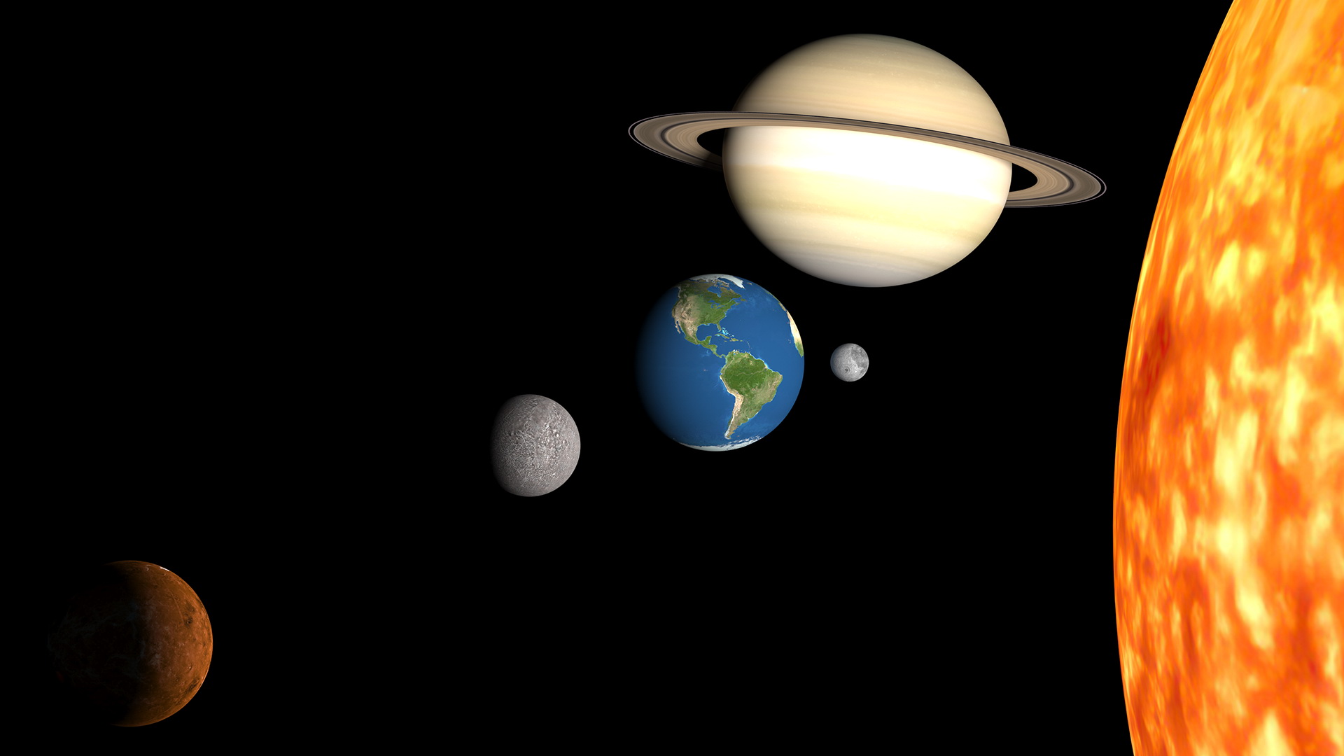 Solar System 3D