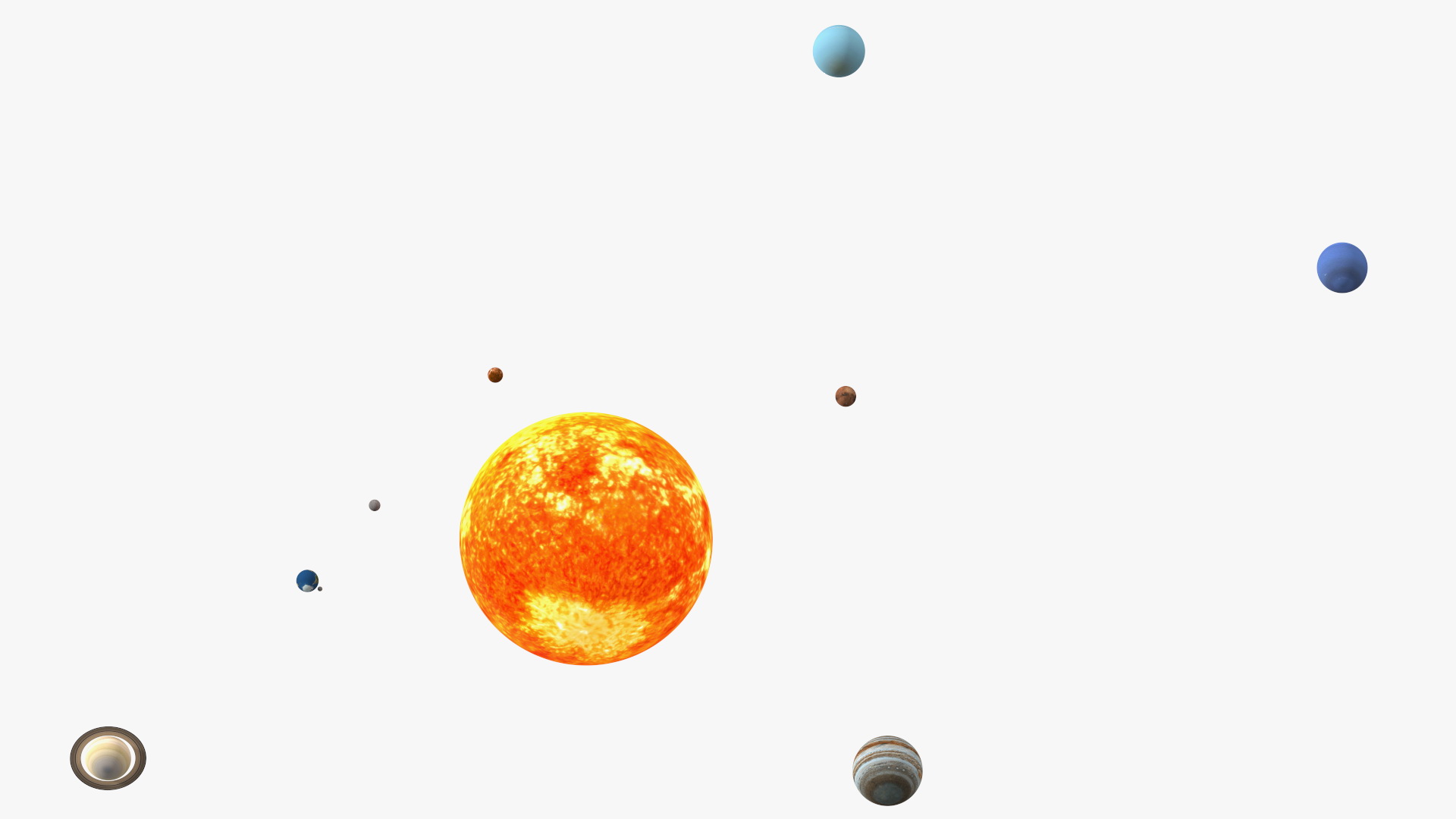 Solar System 3D
