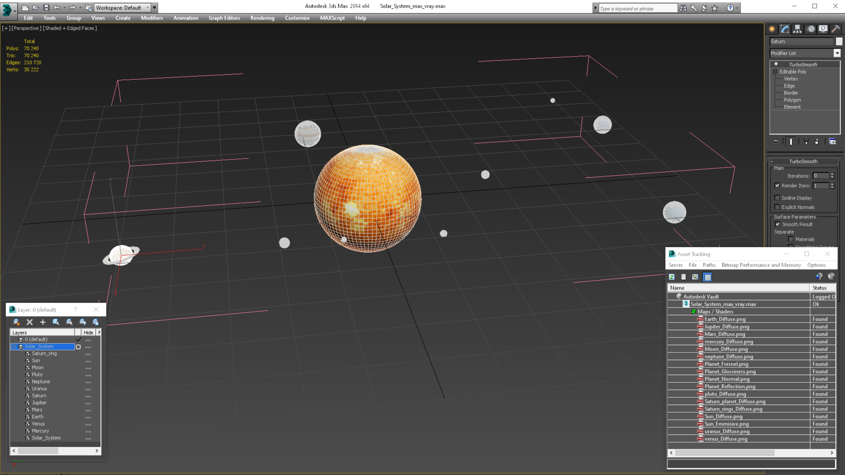 Solar System 3D