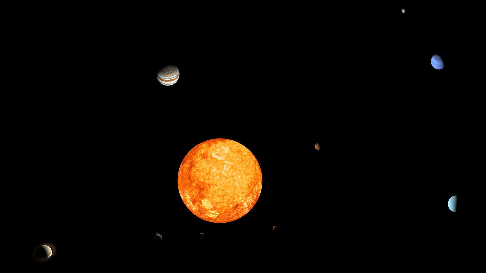 Solar System 3D