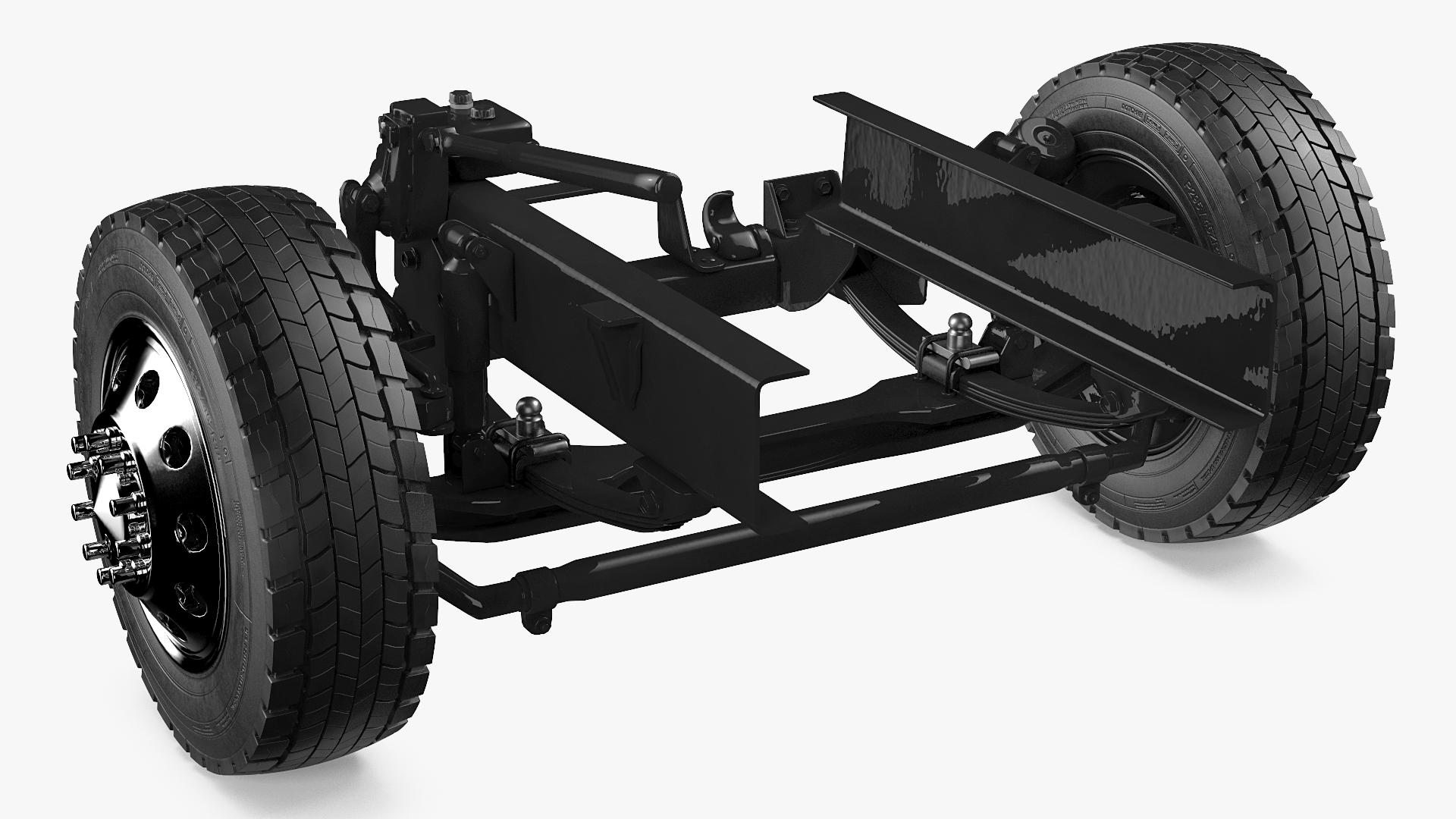 Heavy Duty Truck Chassis 3D model