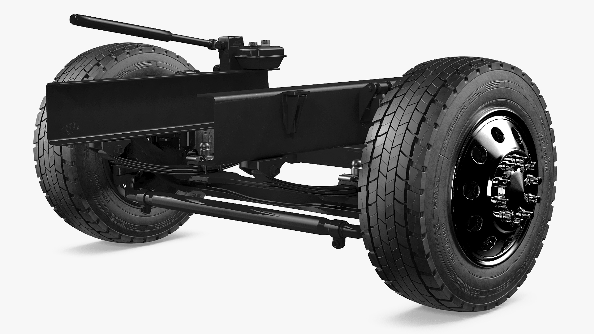 Heavy Duty Truck Chassis 3D model