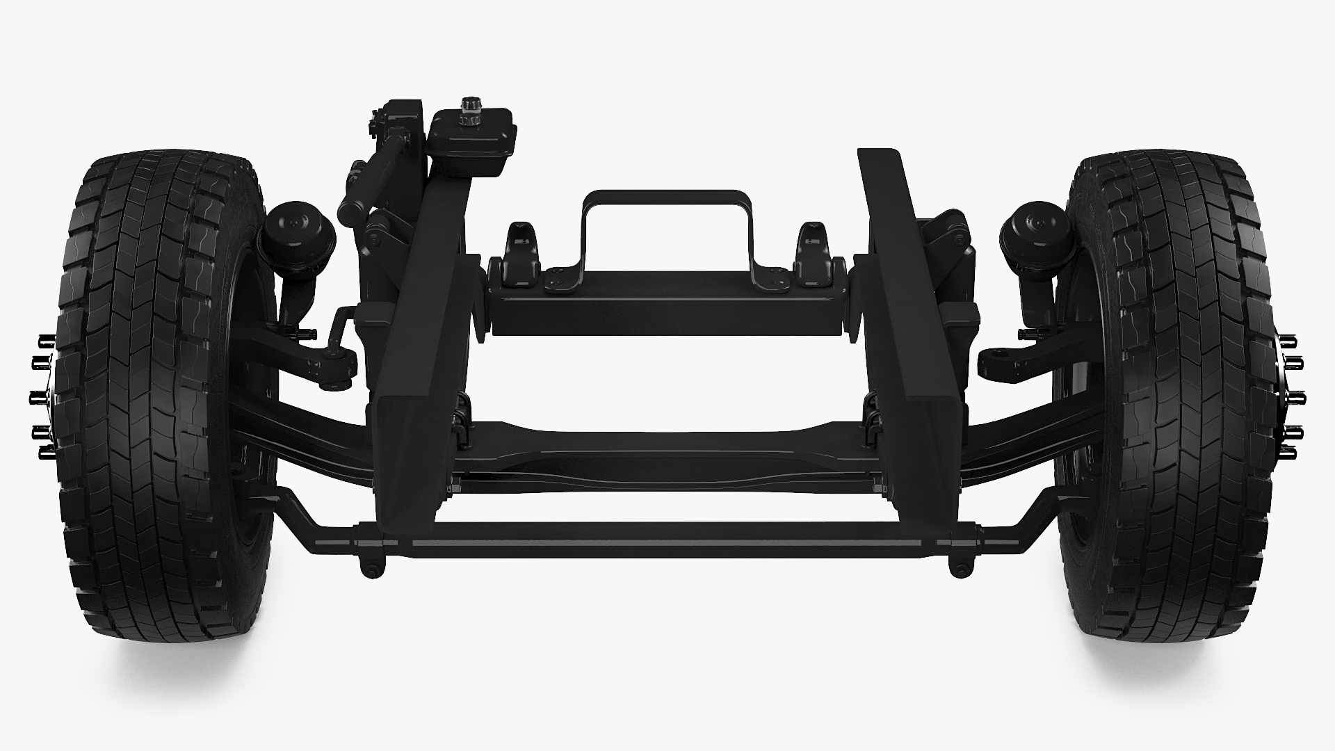 Heavy Duty Truck Chassis 3D model