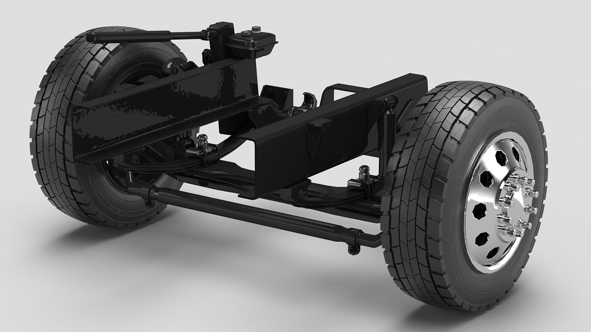 Heavy Duty Truck Chassis 3D model