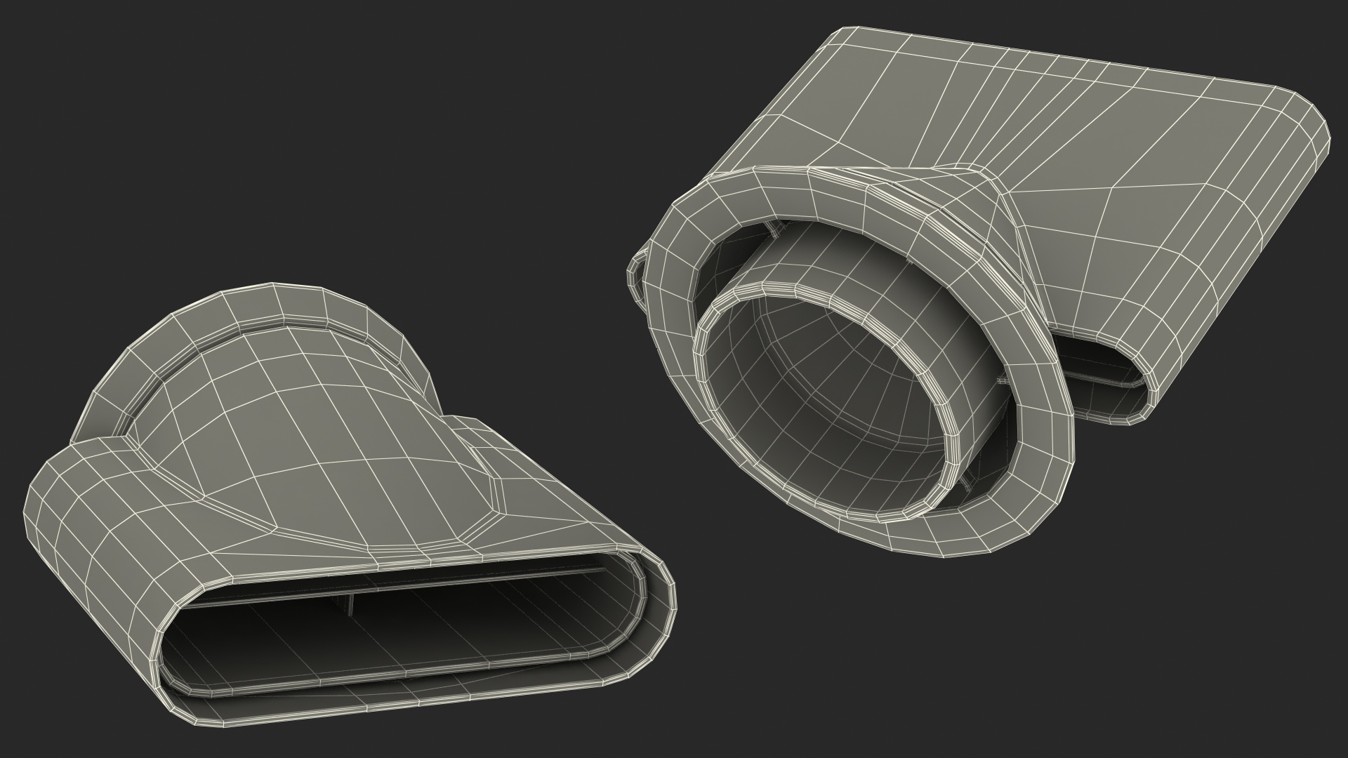 3D model Dyson Styling Attachments for Hair Dryer