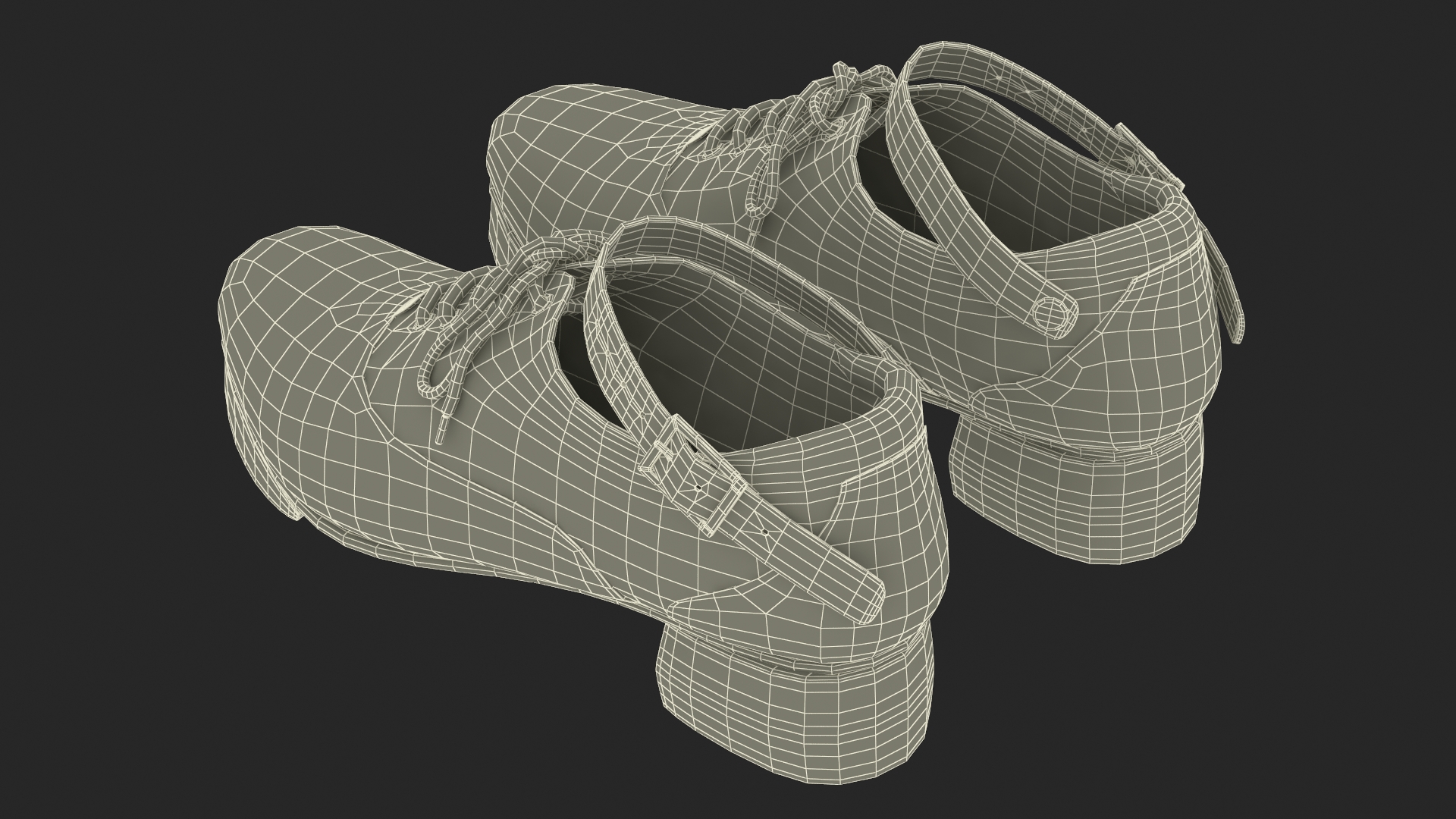 3D Irish Dance Jig Shoes