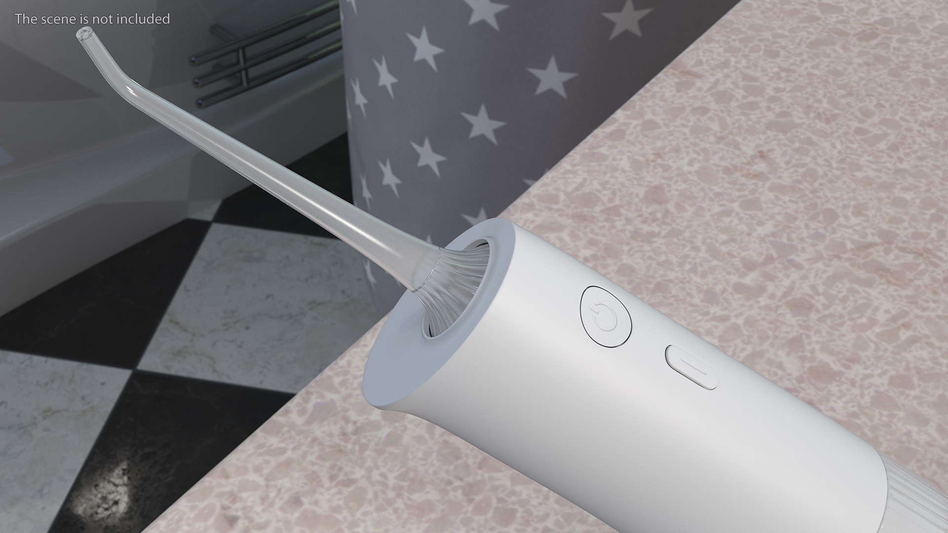 Wireless Irrigator White 3D model