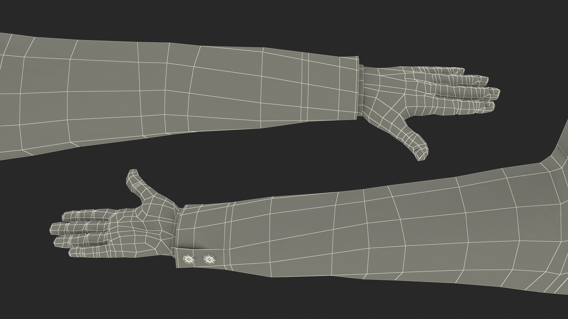 3D Businessman Rigged model