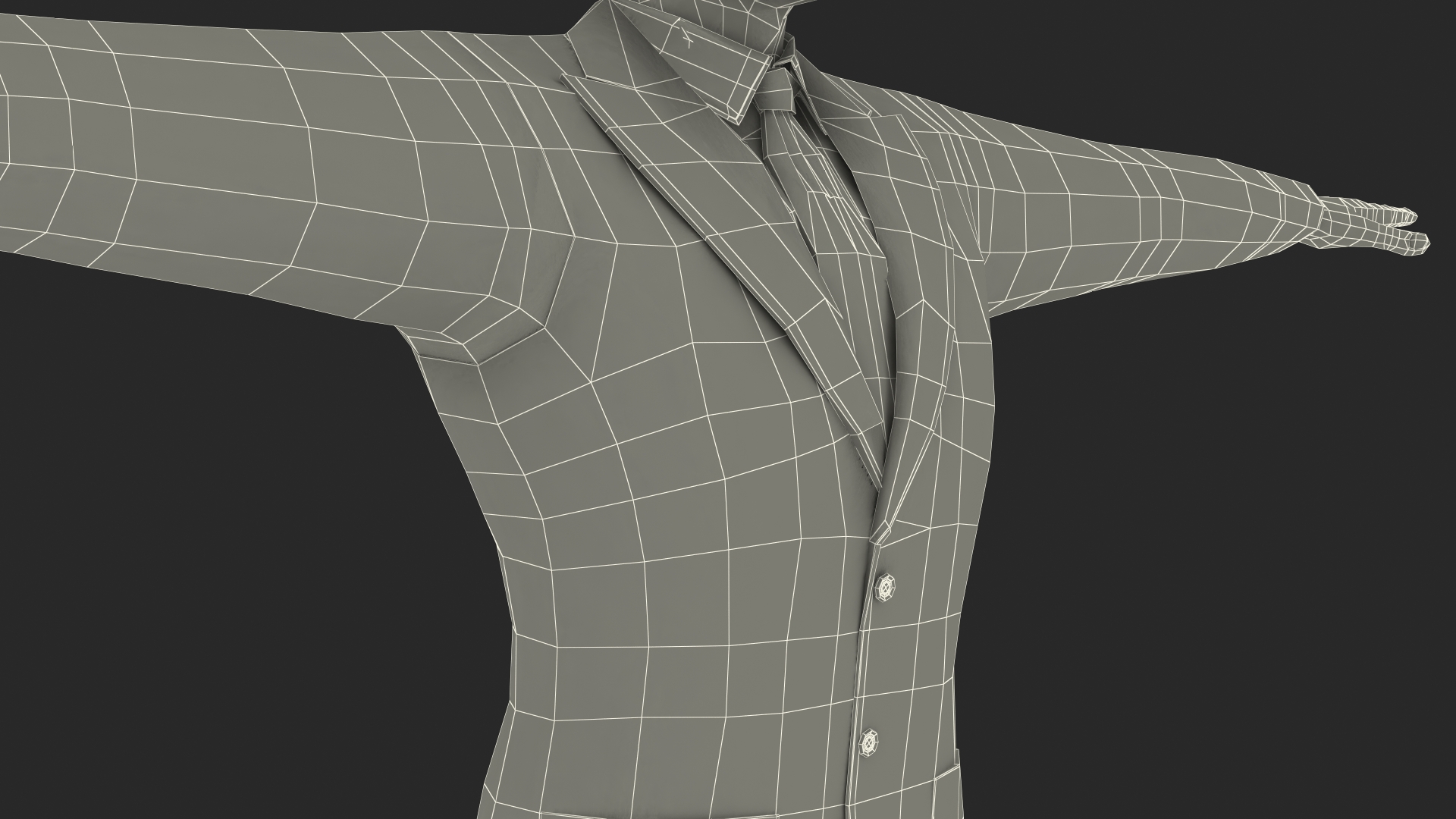 3D Businessman Rigged model