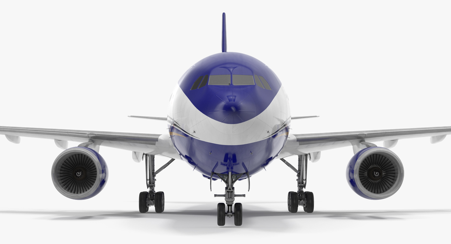 Airbus A310 300 Rigged 3D
