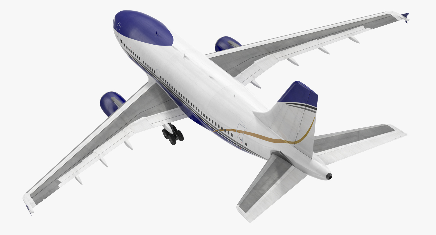 Airbus A310 300 Rigged 3D