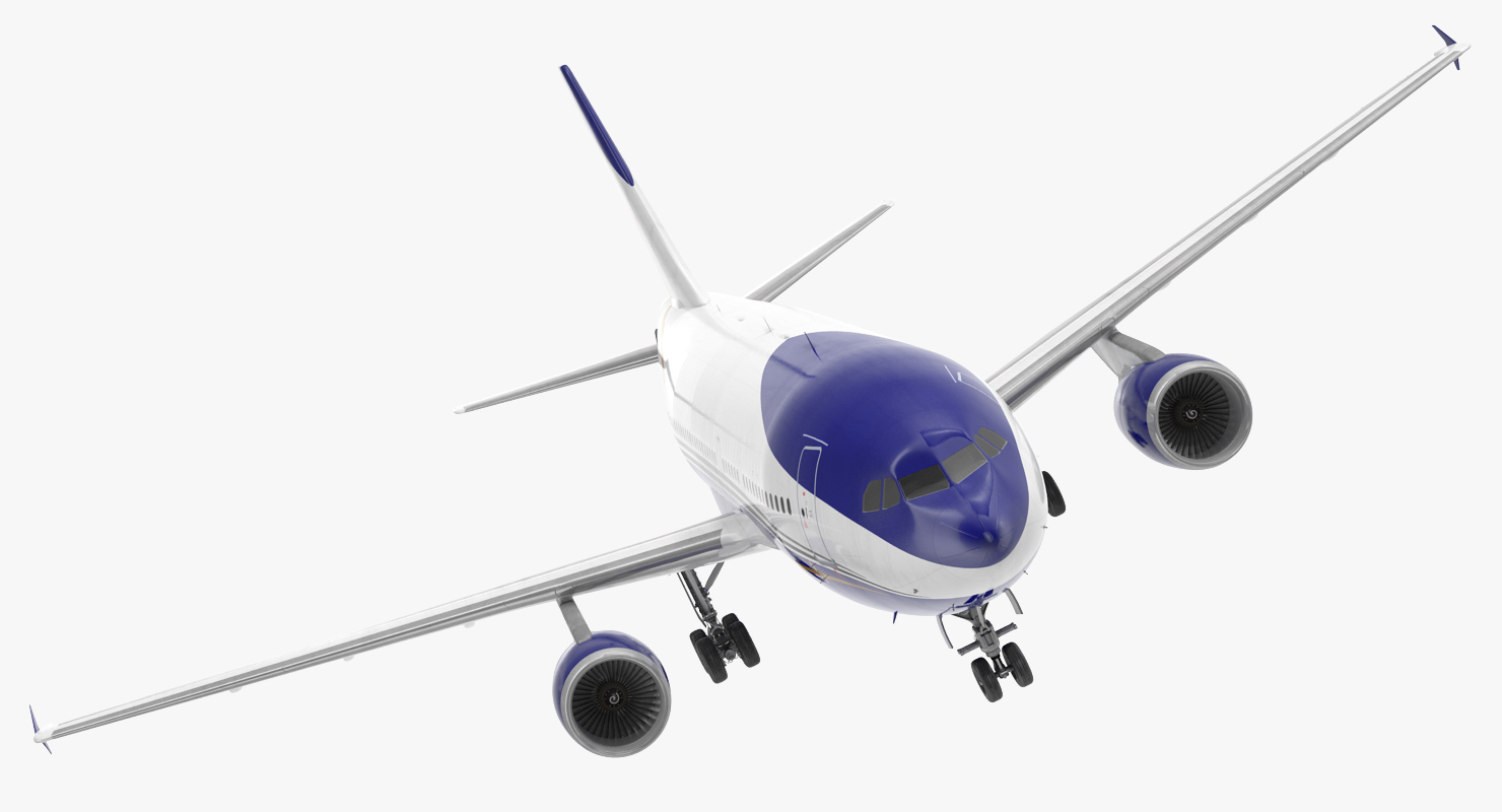 Airbus A310 300 Rigged 3D