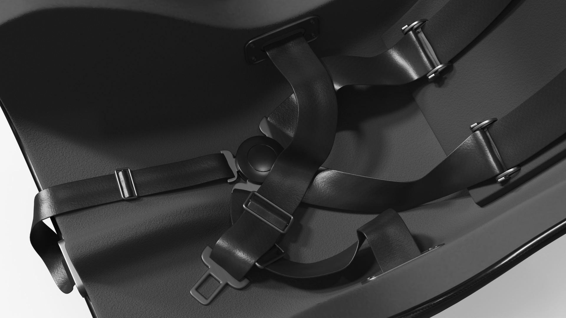 Carbon Racing Safety Seat Black, view 5