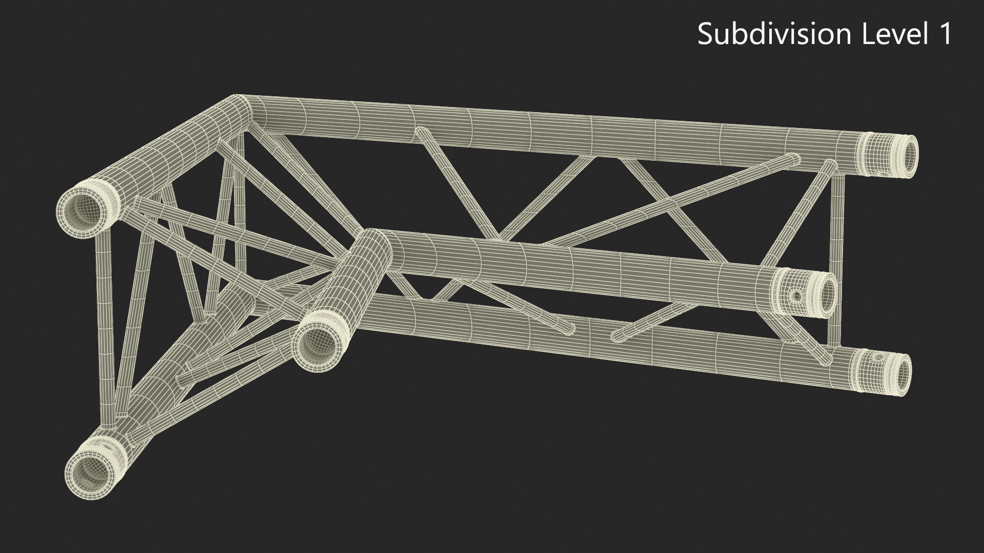 Architecture Truss Modular Large 3D