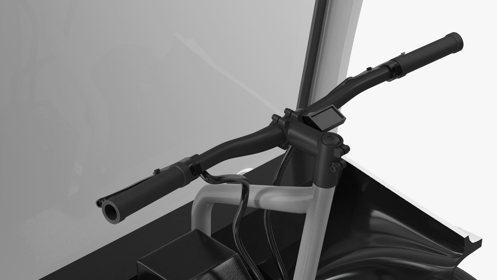 Cargo Bike EAV DPD Rigged for Maya 3D model