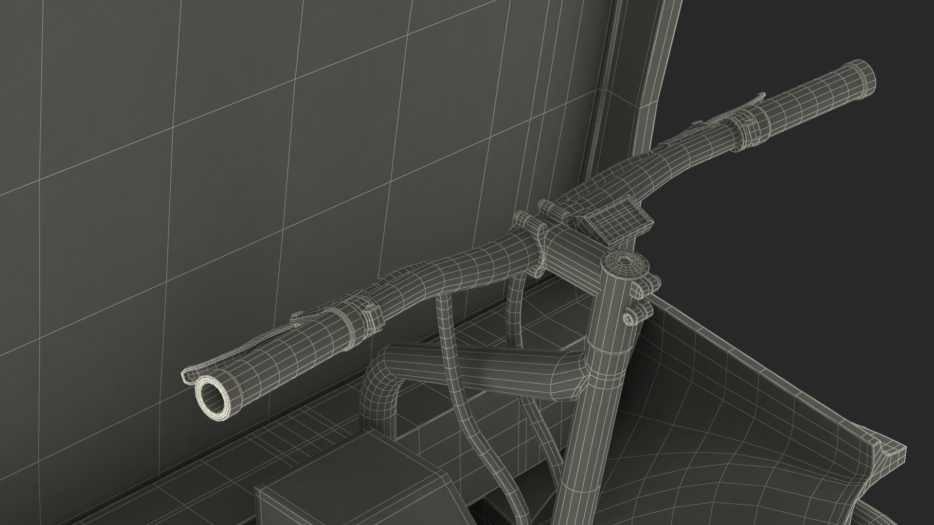 Cargo Bike EAV DPD Rigged for Maya 3D model